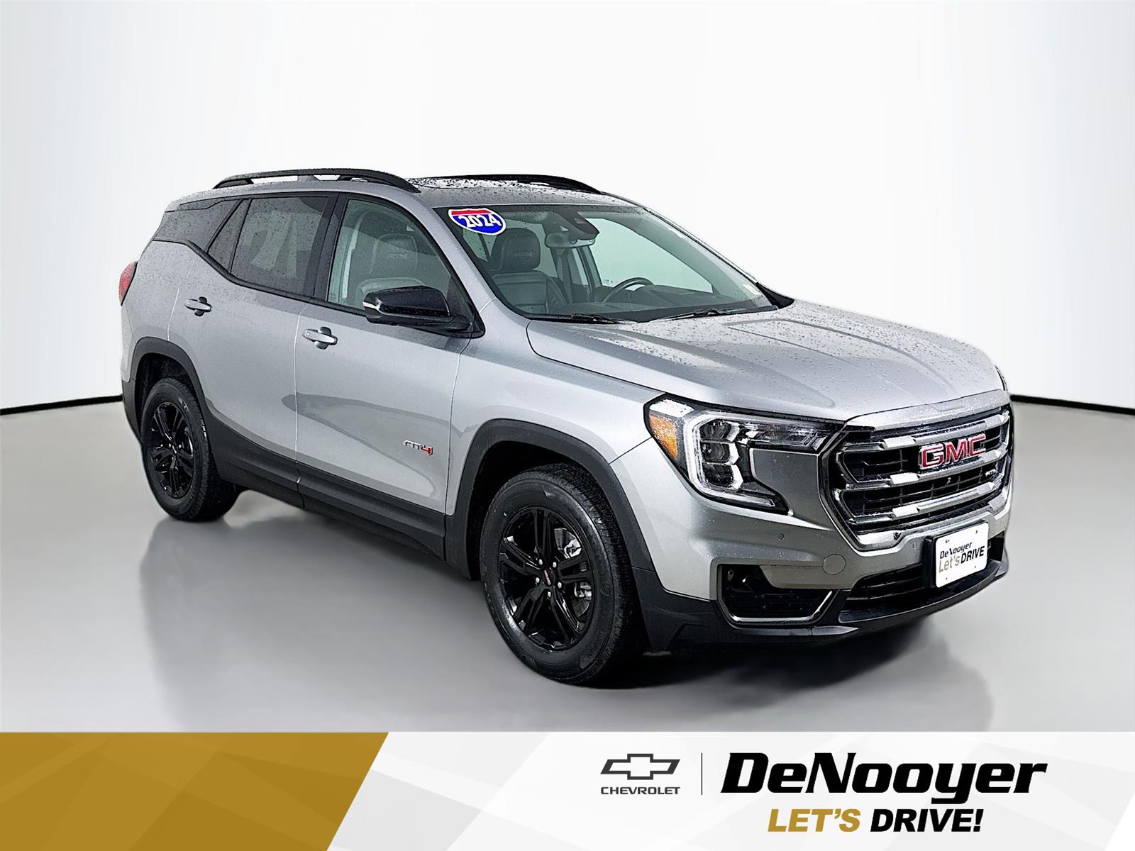 Sterling Metallic 2024 GMC Terrain AT4 AWD SUV / Crossover All-Wheel Drive 9-Speed Automatic Overdrive