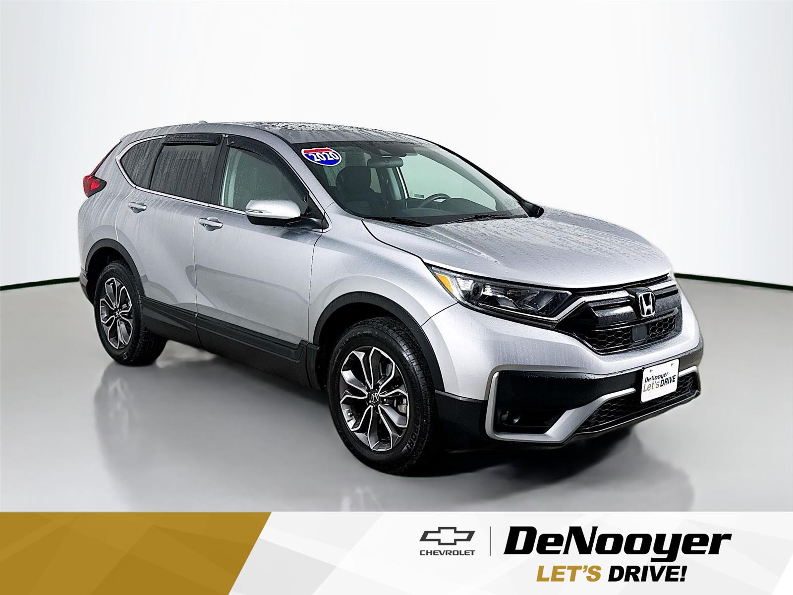Lunar Silver Metallic 2020 Honda CR-V EX AWD SUV / Crossover All-Wheel Drive Continuously Variable Transmission