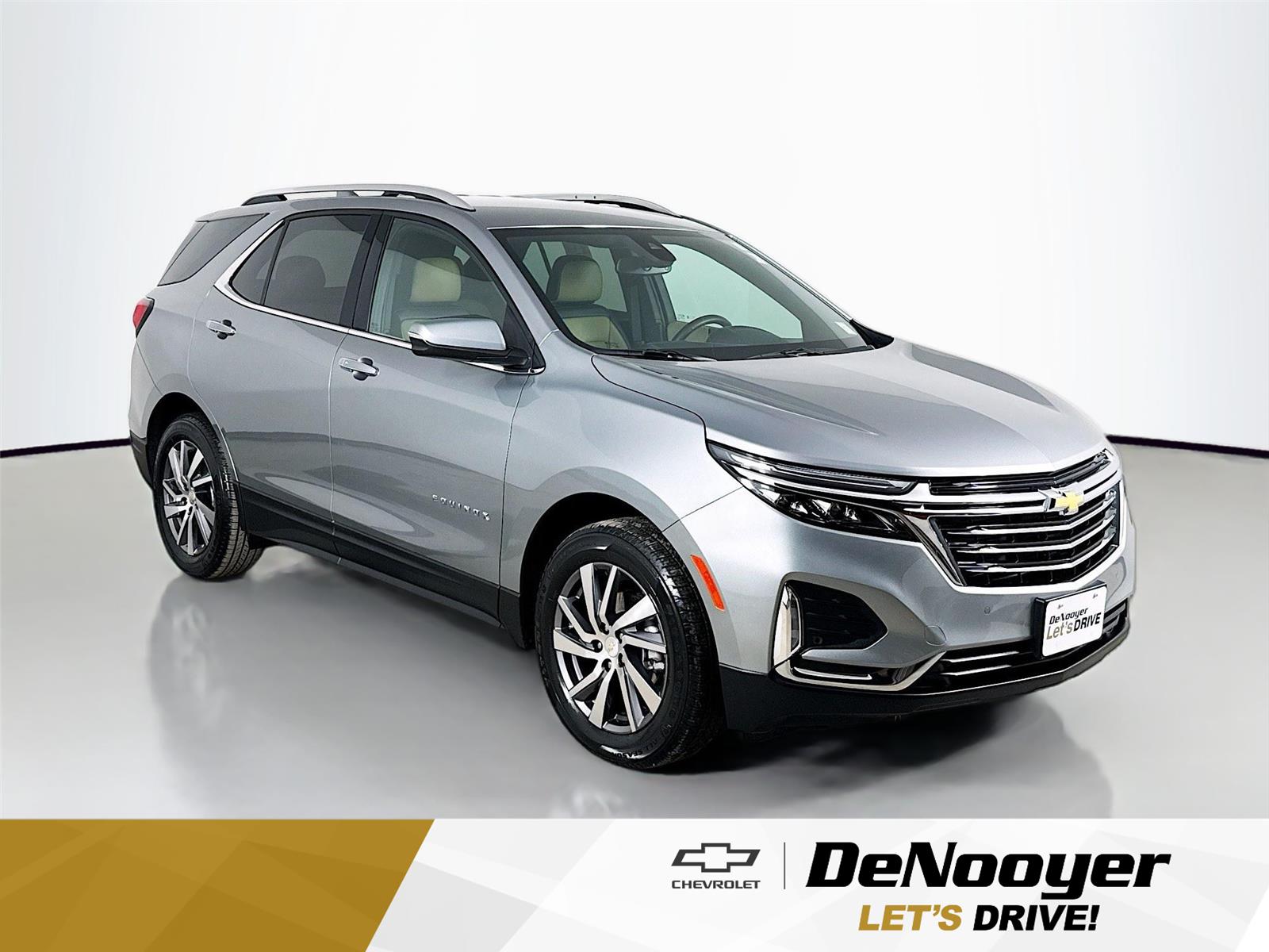 Sterling Gray Metallic 2023 Chevrolet Equinox Premier AWD with 1LZ SUV / Crossover Four-Wheel Drive 6-Speed Automatic Overdrive