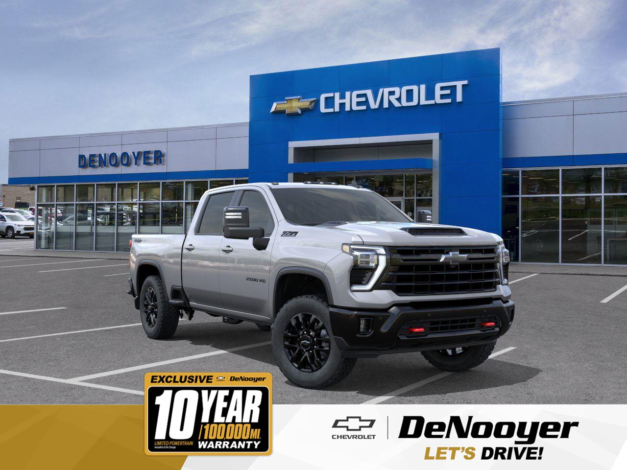 Sterling Gray Metallic 2026 Chevrolet Silverado 2500HD LT Crew Cab 4WD Pickup Truck Four-Wheel Drive Automatic