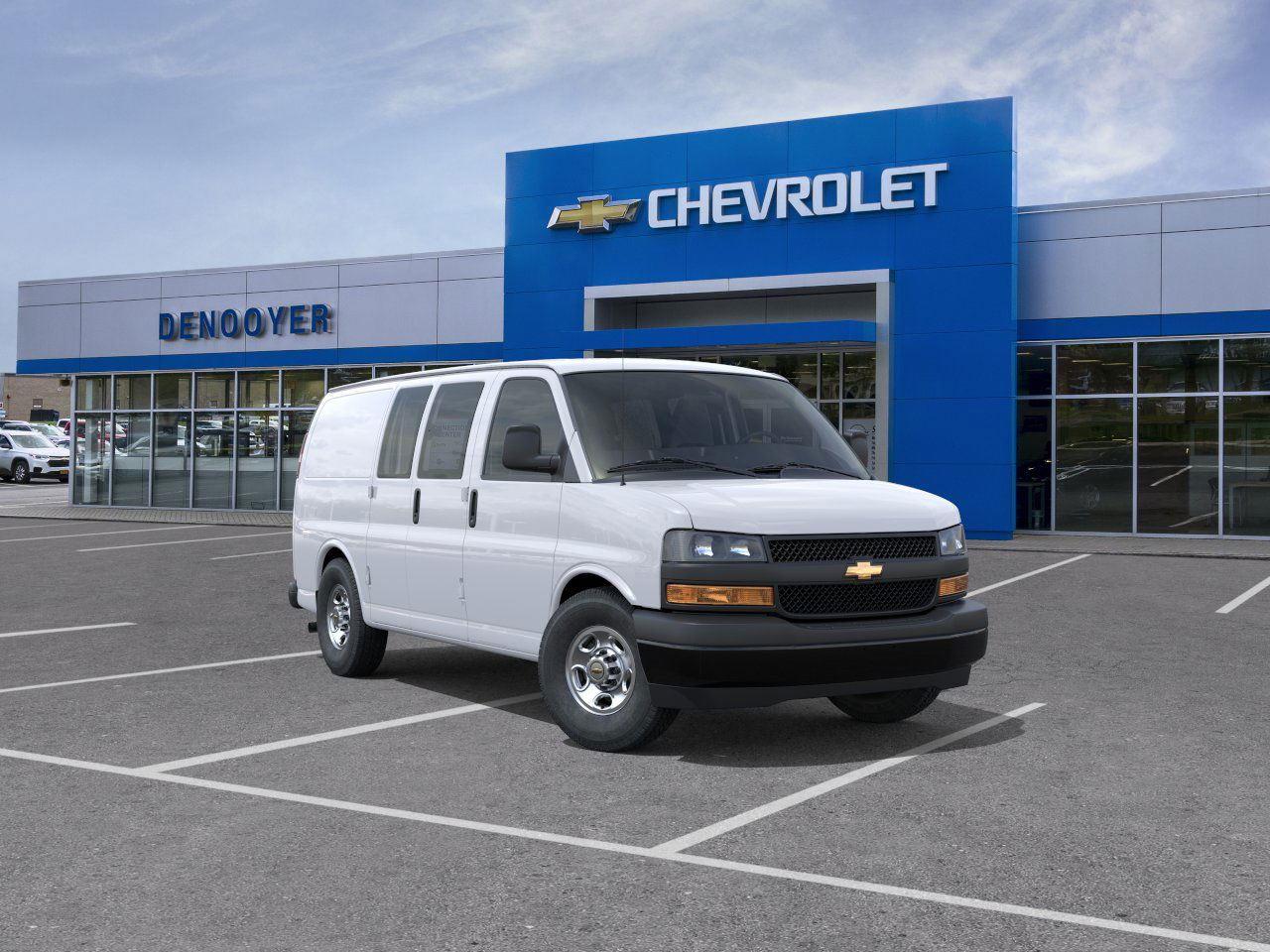Summit White 2026 Chevrolet Express Cargo 2500 RWD Van Rear-Wheel Drive 8-Speed Automatic