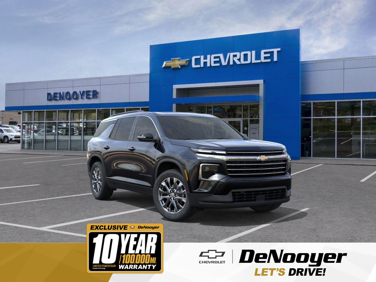 Mosaic Black Metallic 2026 Chevrolet Traverse LT AWD SUV / Crossover Four-Wheel Drive 8-Speed Automatic