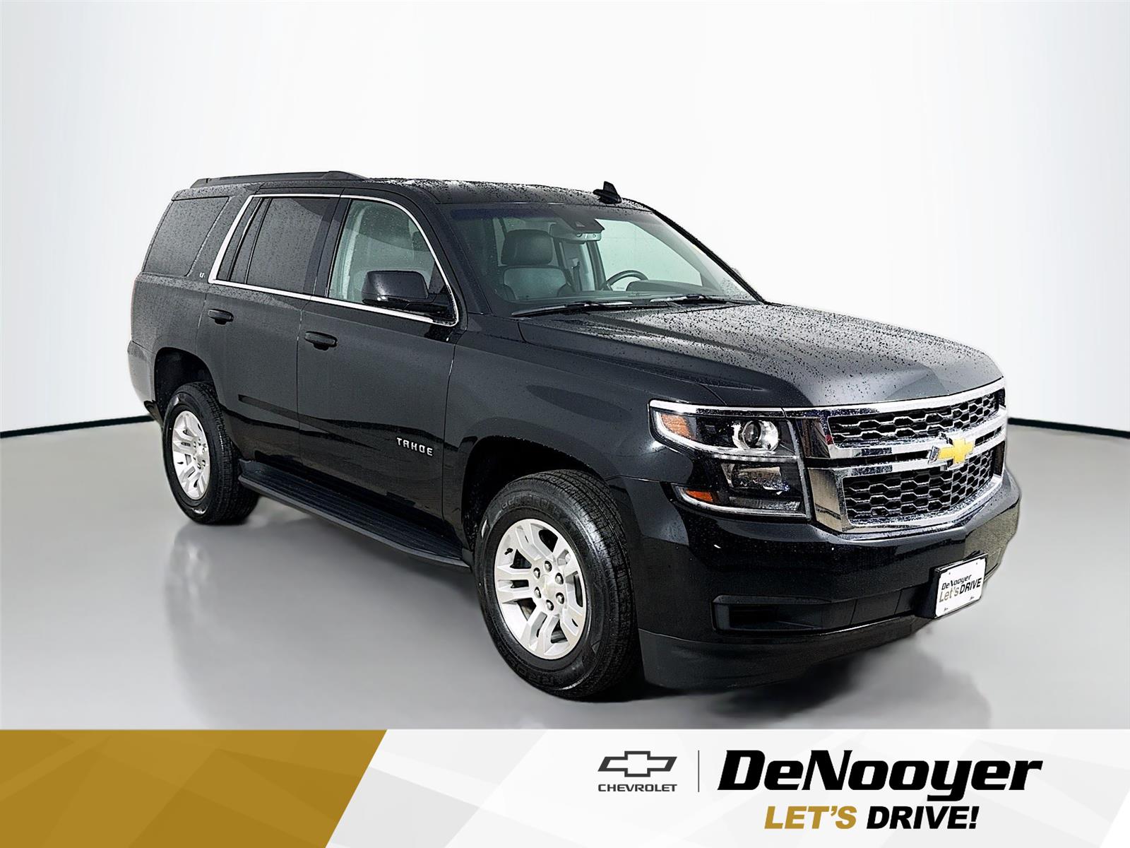 Black 2019 Chevrolet Tahoe LT 4WD SUV / Crossover Four-Wheel Drive 6-Speed Automatic