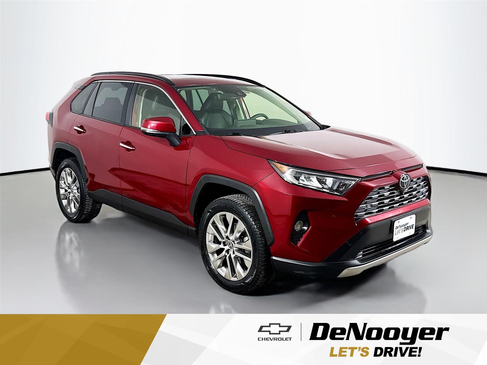 Red (Ruby Flare Pearl) 2021 Toyota RAV4 Limited AWD SUV / Crossover All-Wheel Drive Automatic