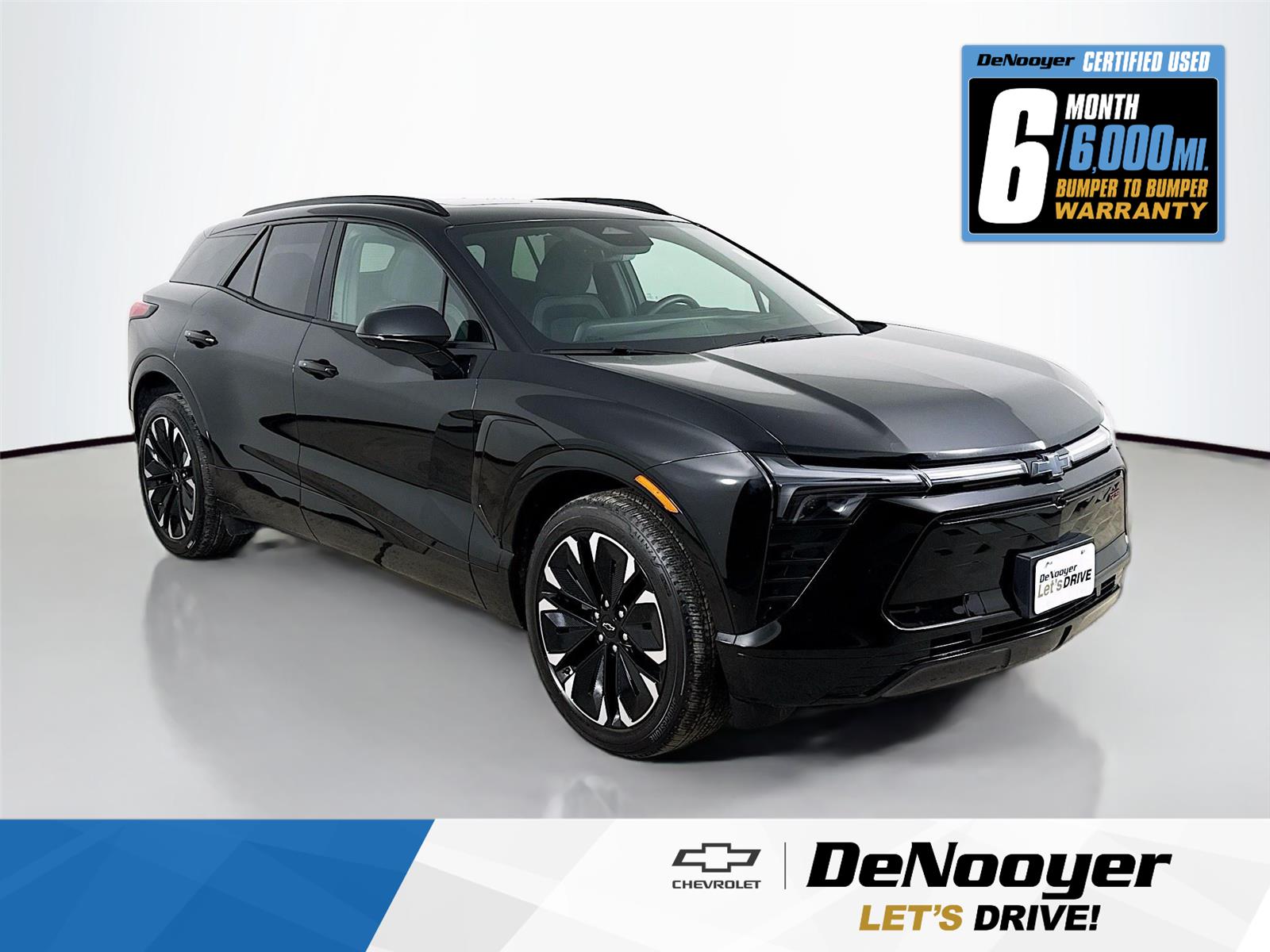 Black 2025 Chevrolet Blazer EV RS eAWD SUV / Crossover All-Wheel Drive Automatic