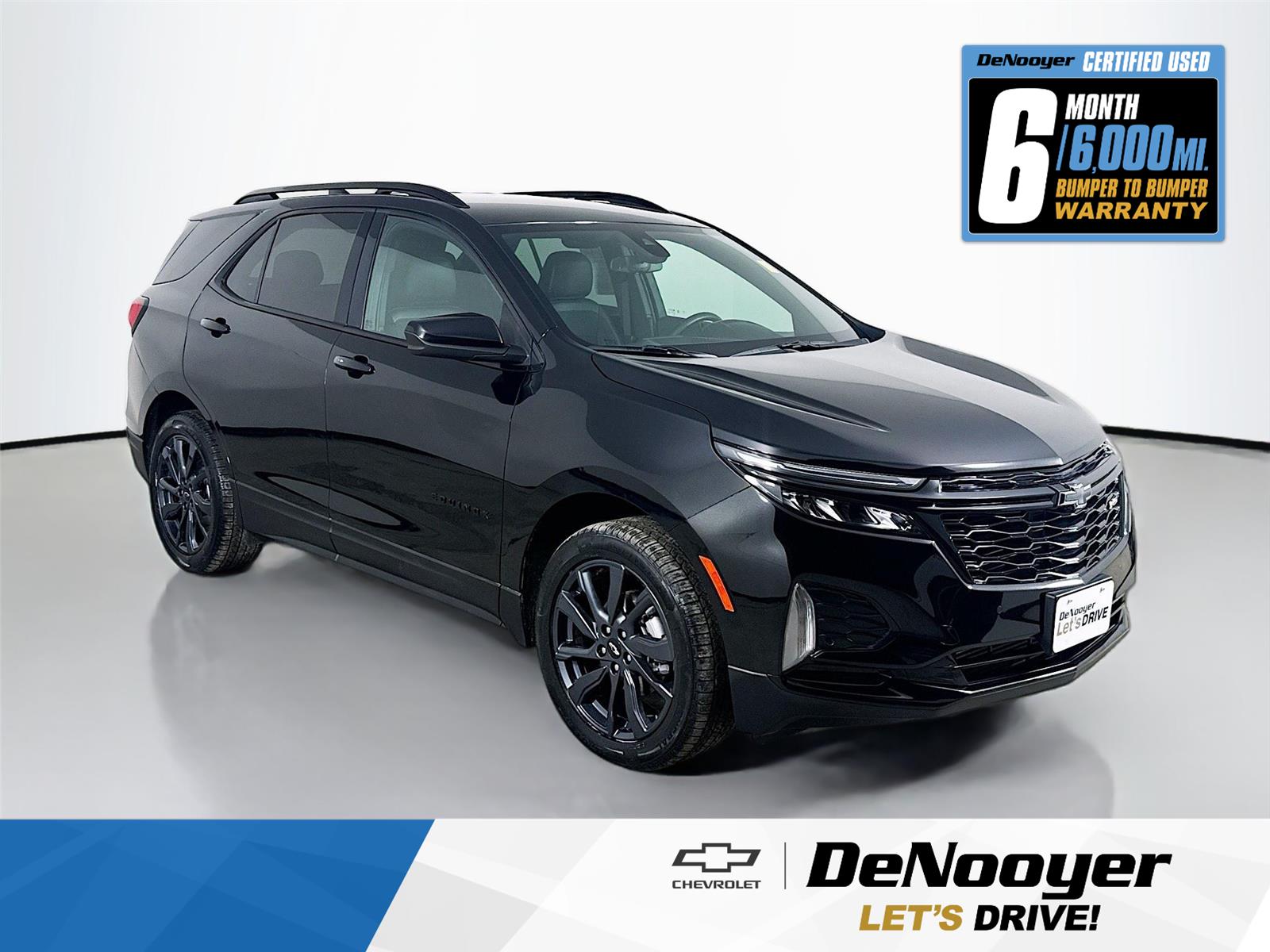 Mosaic Black Metallic 2024 Chevrolet Equinox RS with 1RS AWD SUV / Crossover Four-Wheel Drive 6-Speed Automatic Overdrive
