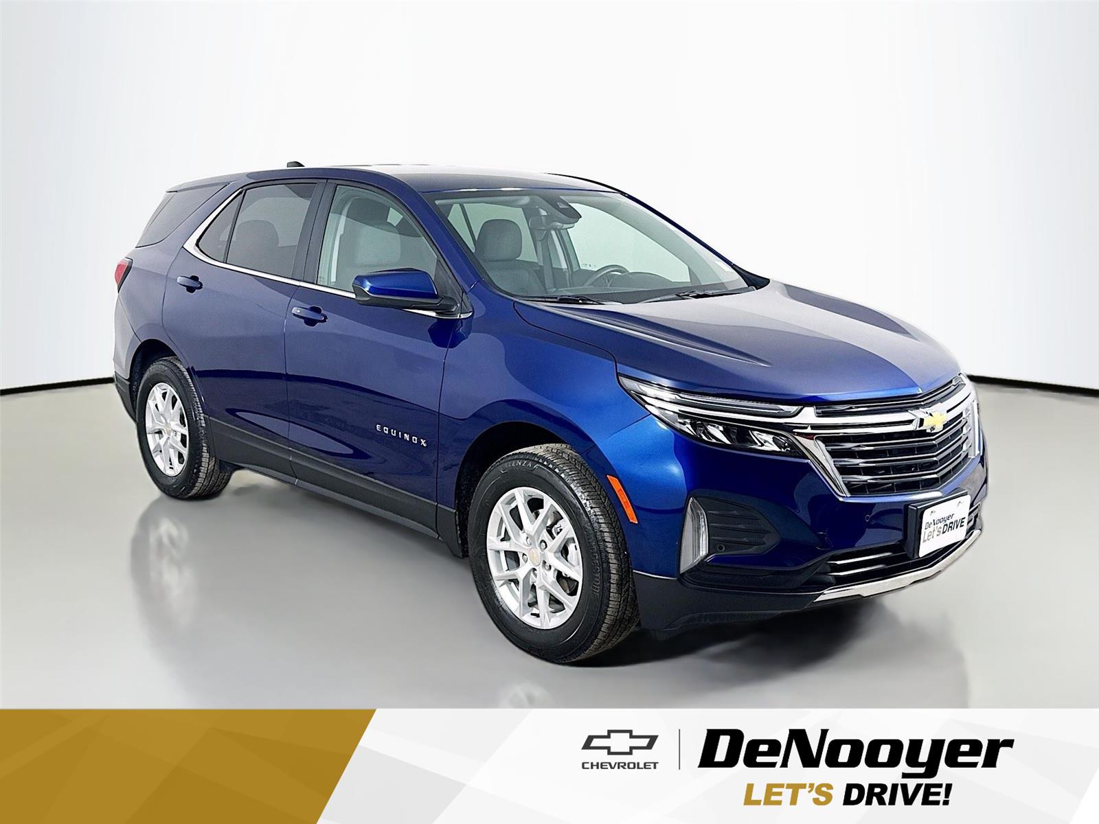 Blue Glow Metallic 2023 Chevrolet Equinox LT AWD with 1LT SUV / Crossover Four-Wheel Drive 6-Speed Automatic Overdrive