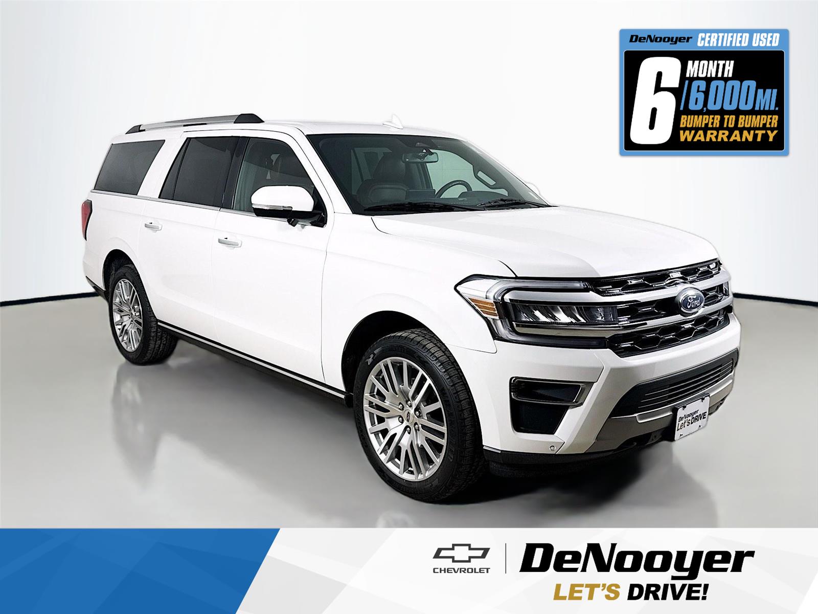 Star White Metallic Tri-Coat 2024 Ford Expedition MAX Limited 4WD SUV / Crossover Four-Wheel Drive Automatic