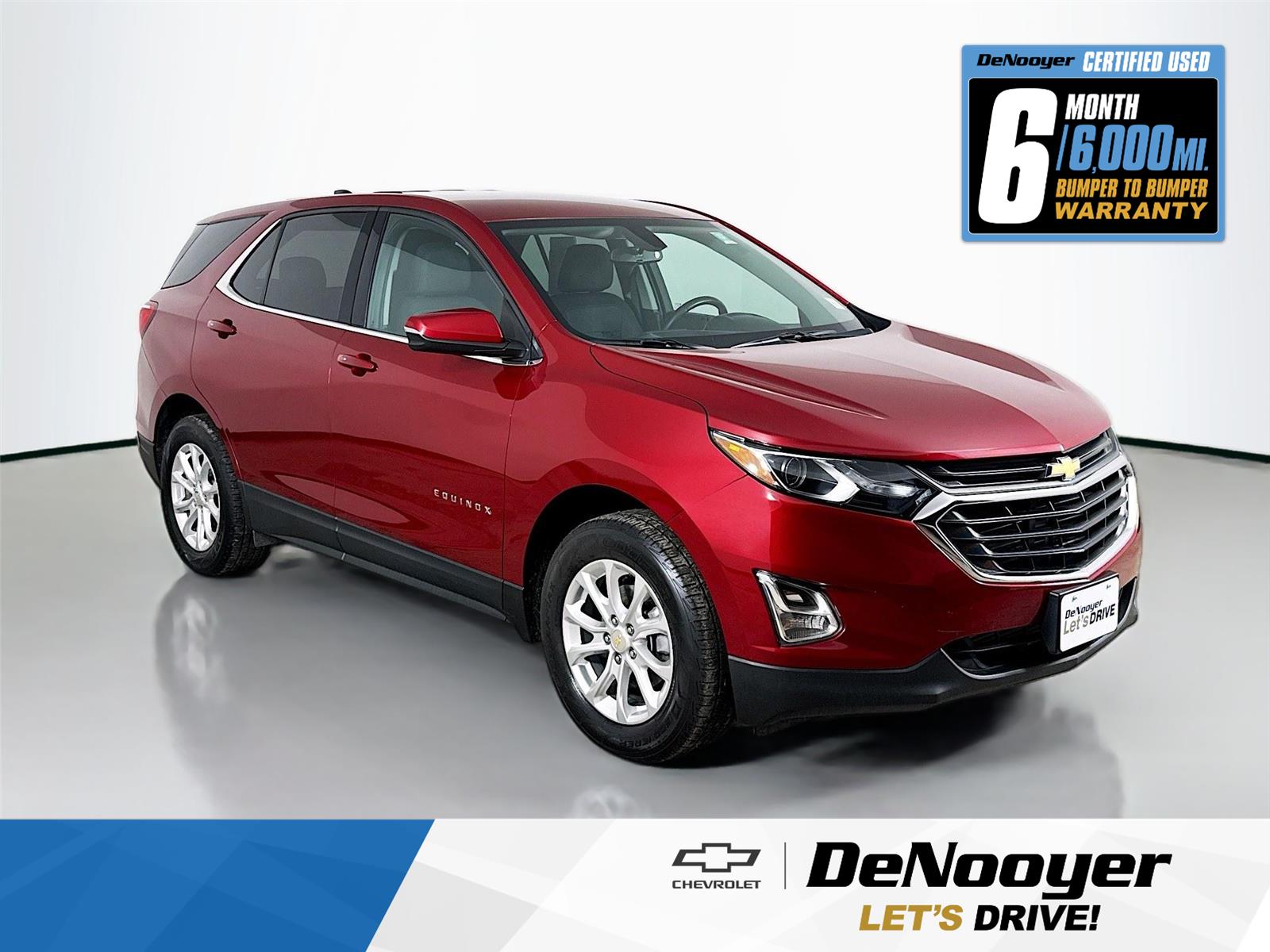 Cajun Red Tintcoat 2019 Chevrolet Equinox 1.5T LT AWD SUV / Crossover Four-Wheel Drive 6-Speed Automatic Overdrive