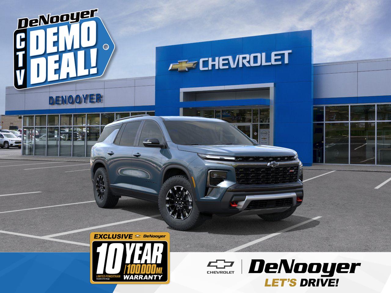 Lakeshore Blue Metallic 2026 Chevrolet Traverse Z71 AWD SUV / Crossover Four-Wheel Drive 8-Speed Automatic