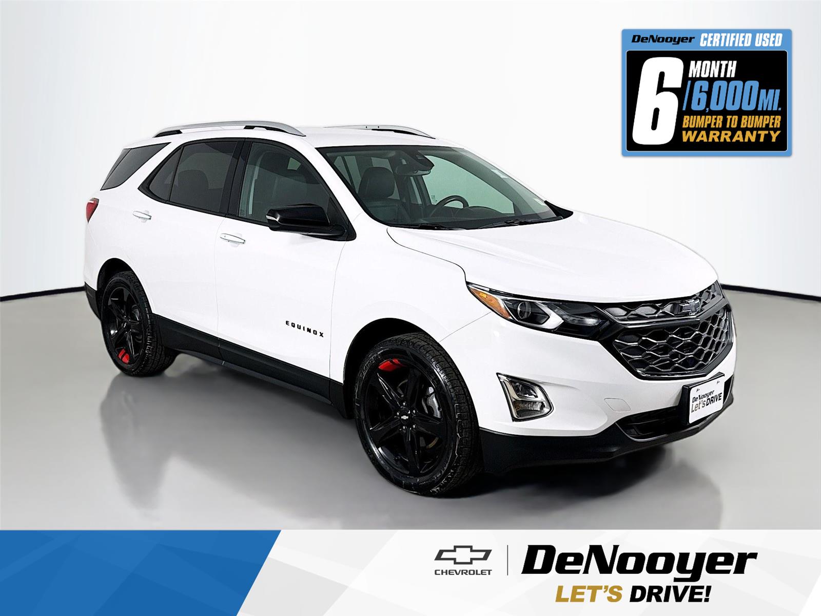 Summit White 2020 Chevrolet Equinox 2.0T Premier AWD SUV / Crossover Four-Wheel Drive 9-Speed Automatic Overdrive