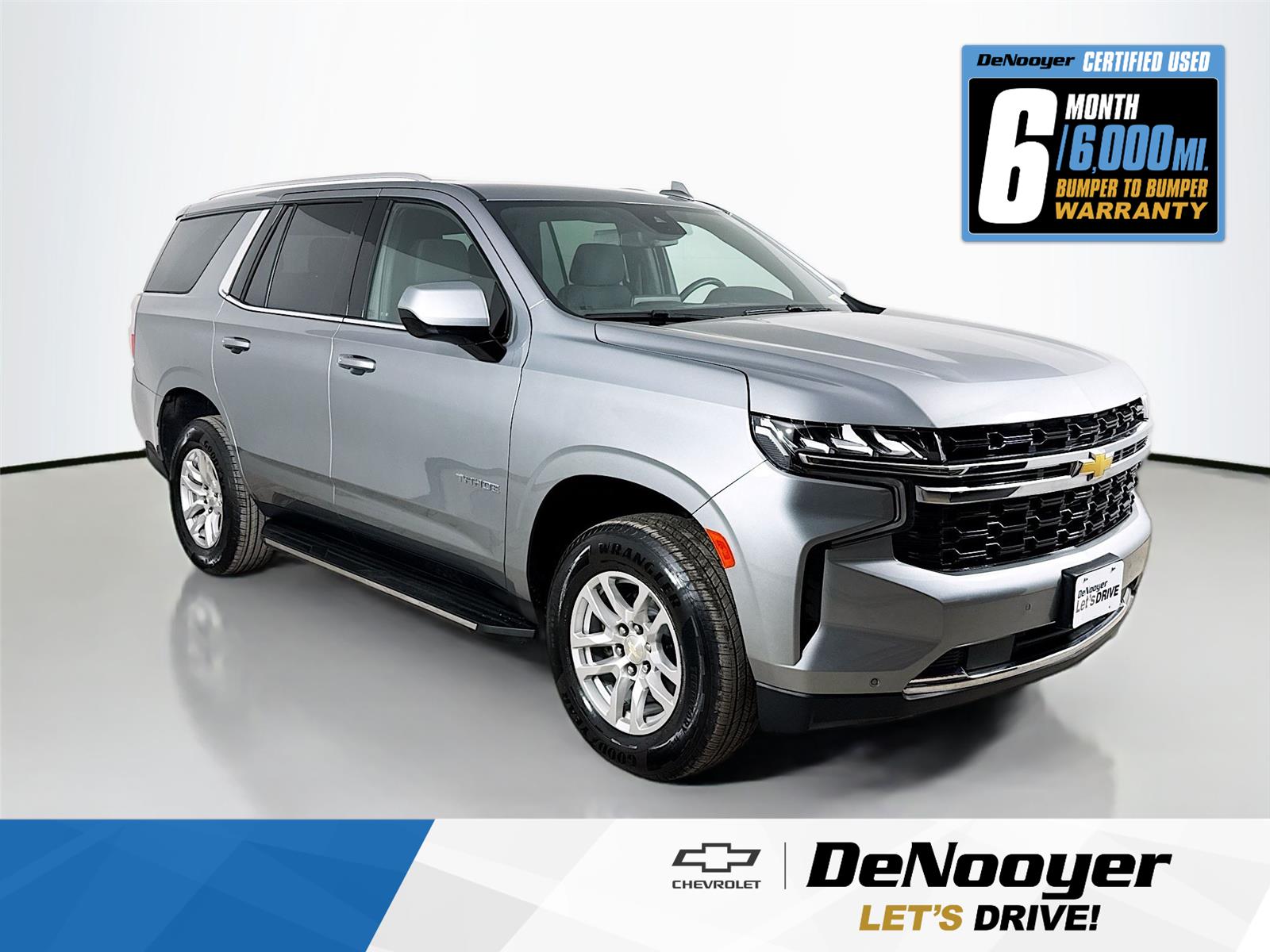 Sterling Gray Metallic 2023 Chevrolet Tahoe SUV / Crossover Four-Wheel Drive Automatic