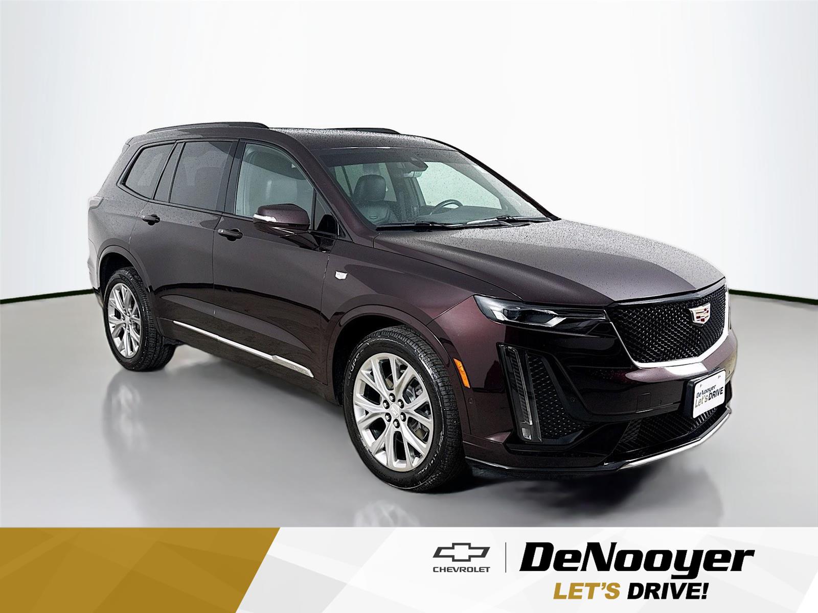 Garnet Metallic 2020 Cadillac XT6 Sport AWD SUV / Crossover Four-Wheel Drive 9-Speed Automatic