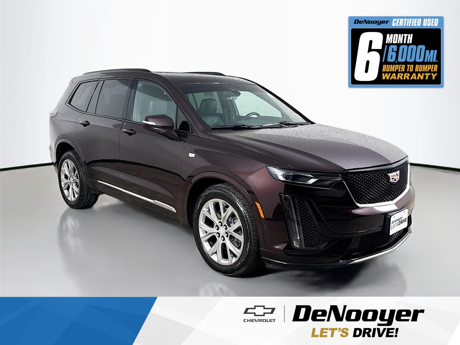 Garnet Metallic 2020 Cadillac XT6 Sport AWD SUV / Crossover Four-Wheel Drive 9-Speed Automatic