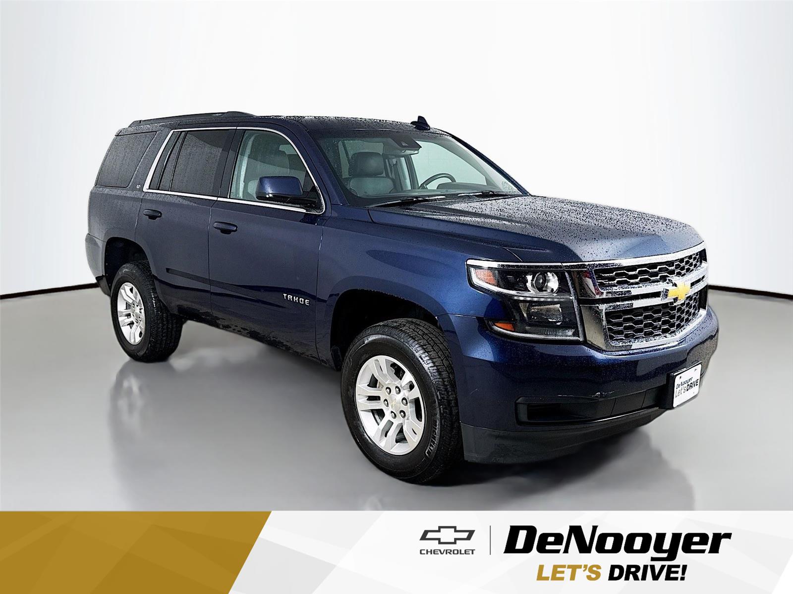 Blue Velvet Metallic 2018 Chevrolet Tahoe LT 4WD SUV / Crossover Four-Wheel Drive 6-Speed Automatic