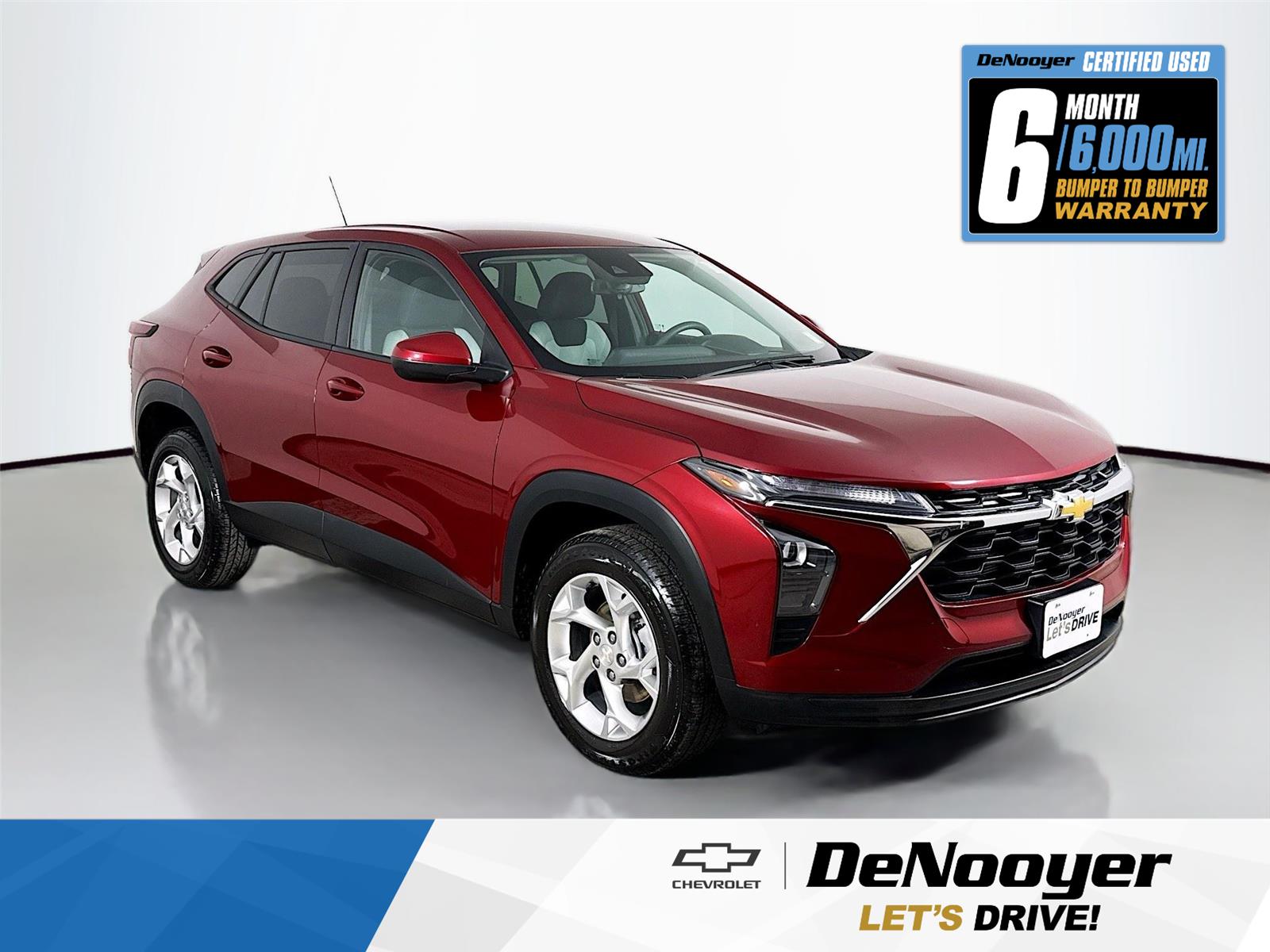 Red (Crimson Metallic) 2024 Chevrolet Trax LS FWD SUV / Crossover Front-Wheel Drive 6-Speed Automatic