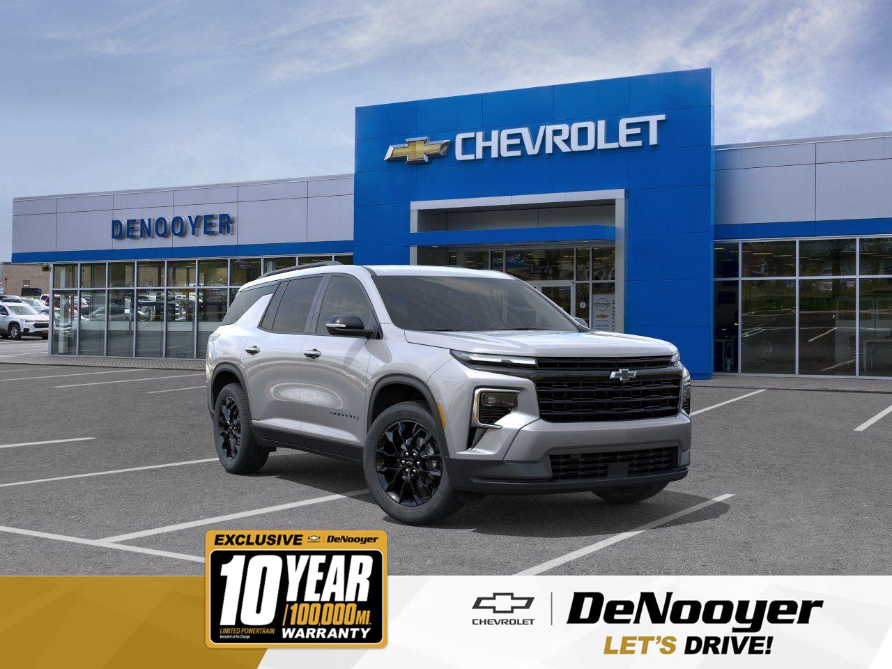 Sterling Gray Metallic 2026 Chevrolet Traverse LT AWD SUV / Crossover Four-Wheel Drive 8-Speed Automatic