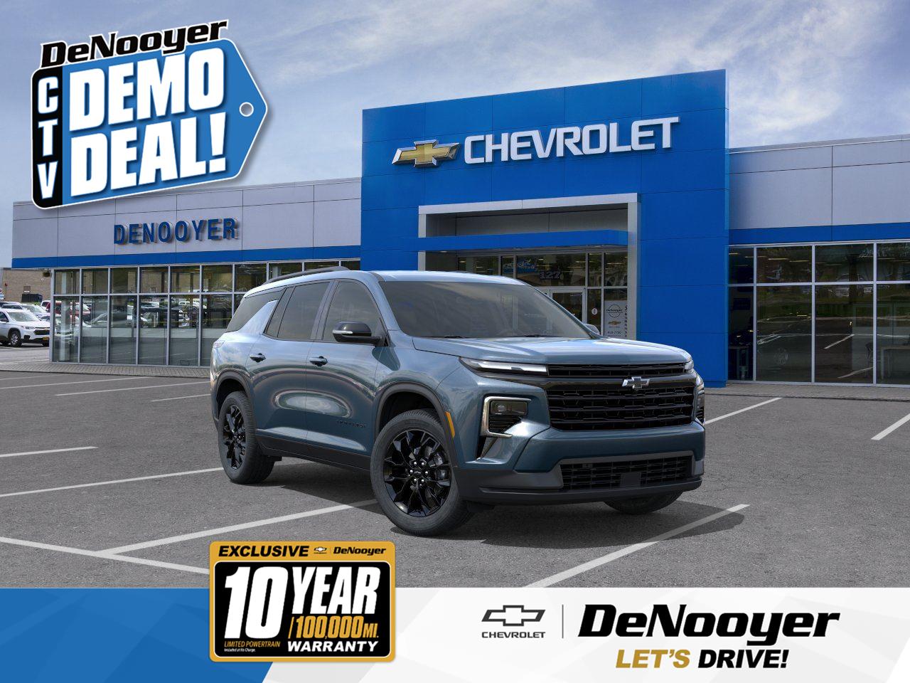 Lakeshore Blue Metallic 2026 Chevrolet Traverse LT AWD SUV / Crossover Four-Wheel Drive 8-Speed Automatic