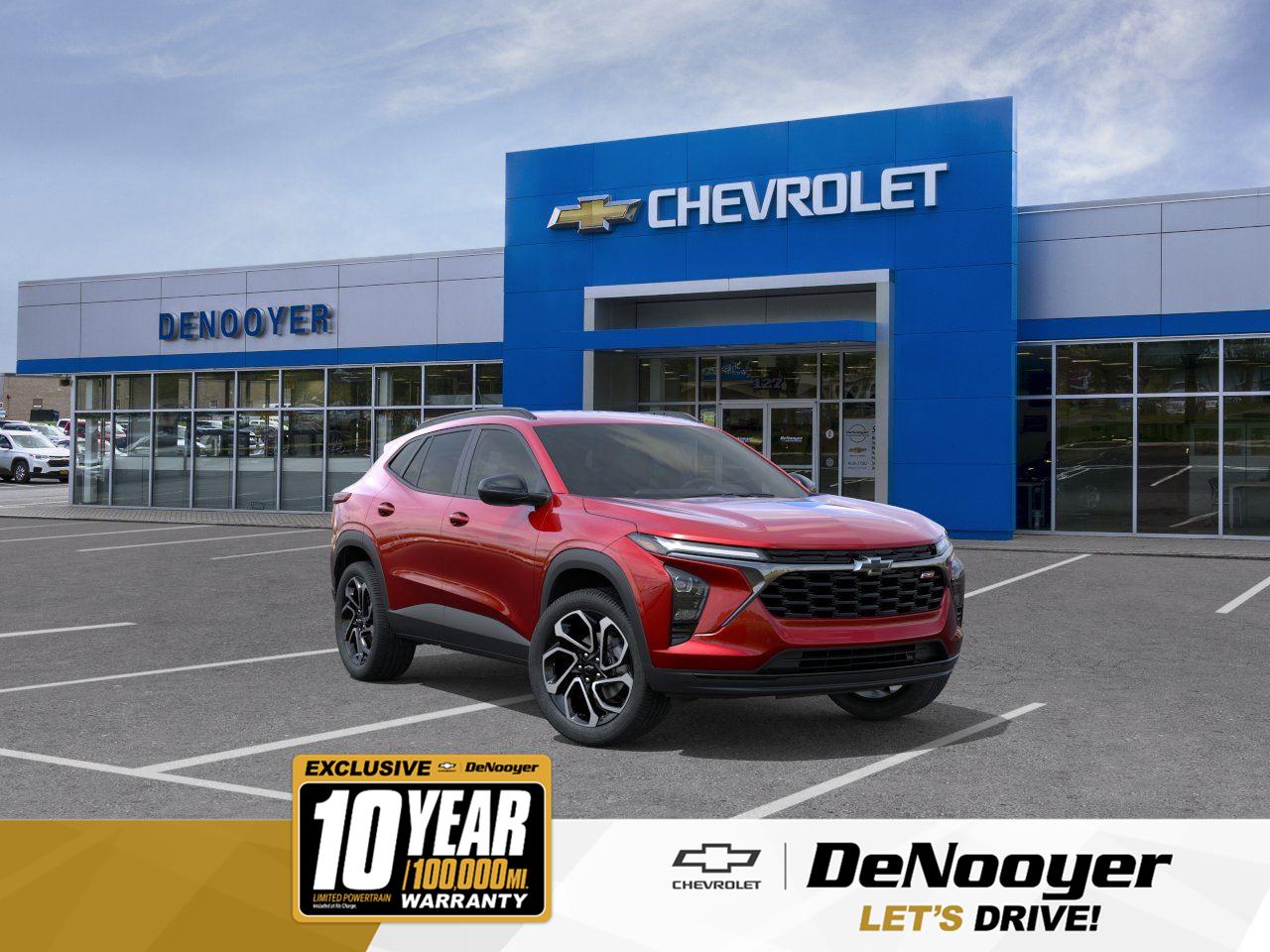 Apex Red 2026 Chevrolet Trax RS with 2RS FWD SUV / Crossover Front-Wheel Drive 6-Speed Automatic
