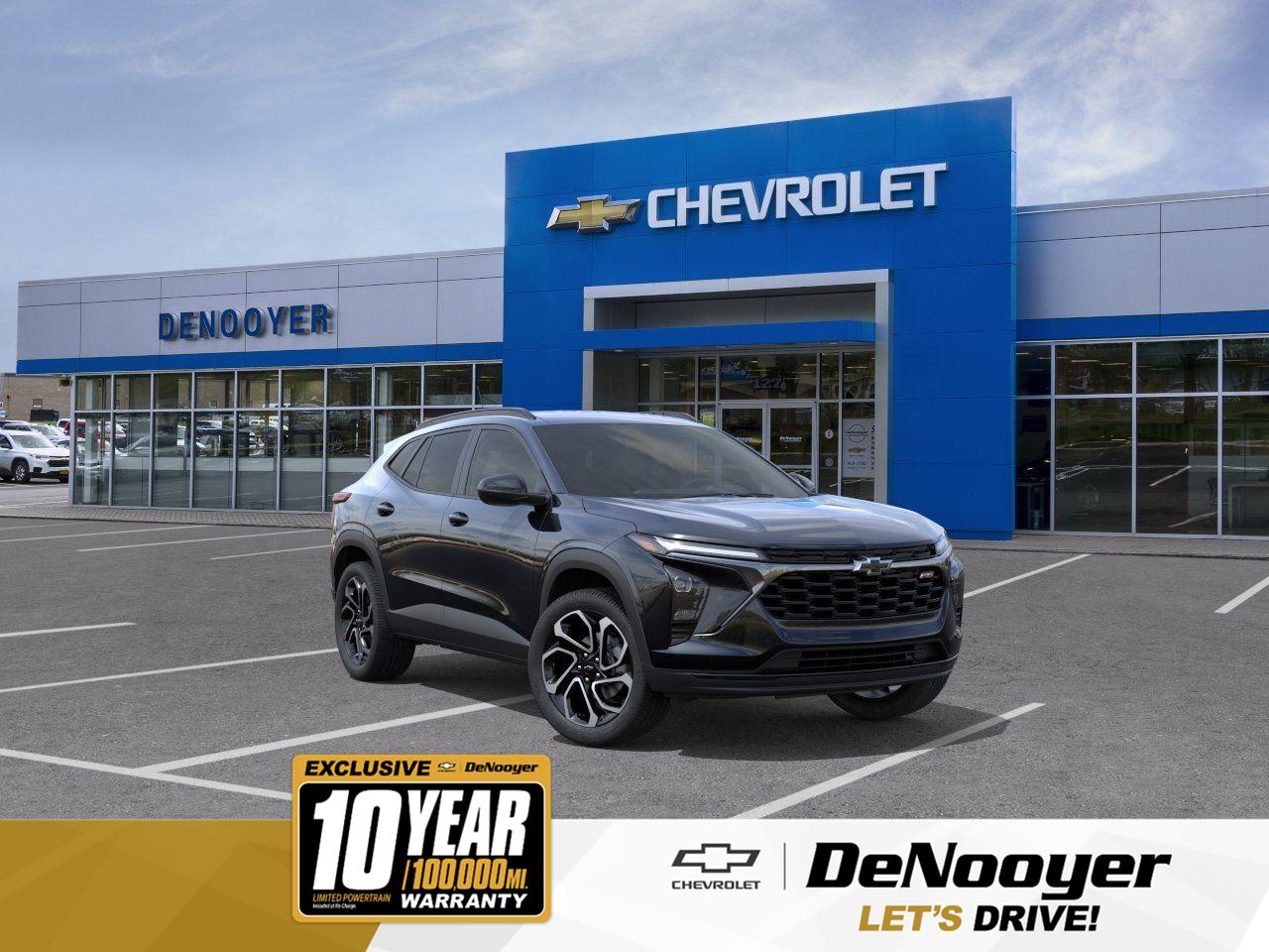 Mosaic Black Metallic 2026 Chevrolet Trax RS with 2RS FWD SUV / Crossover Front-Wheel Drive 6-Speed Automatic