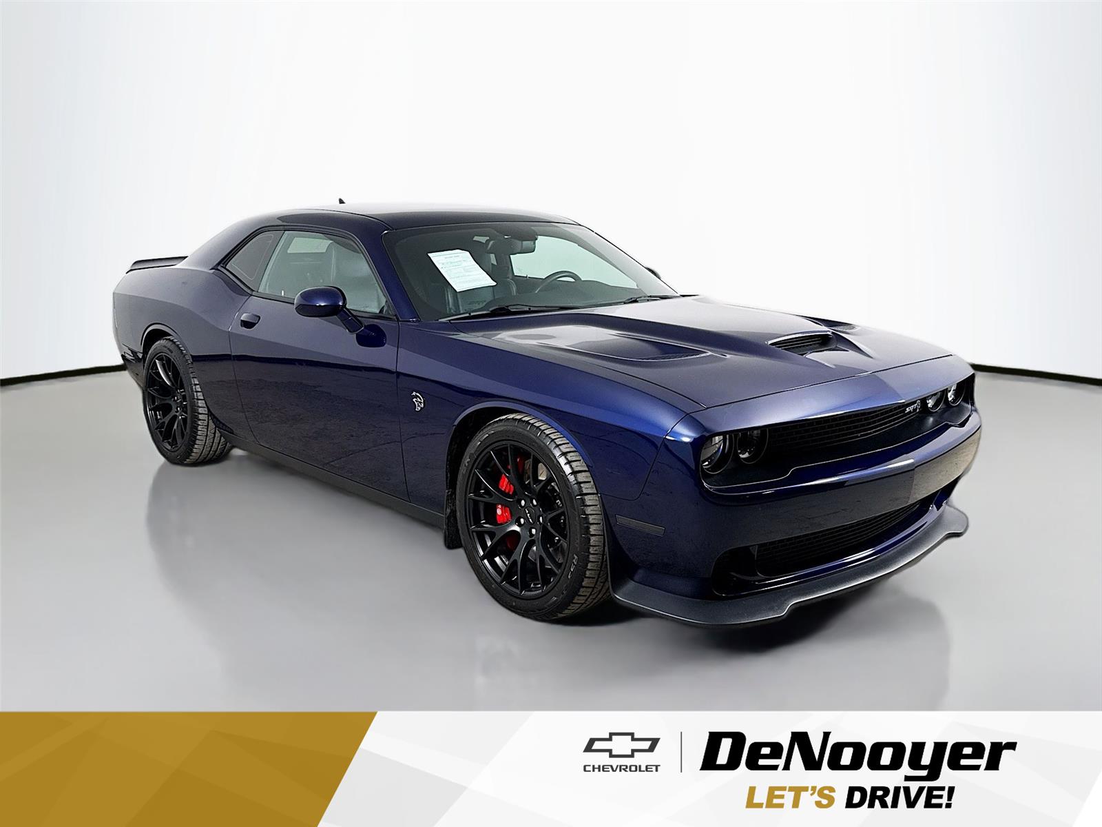 Jazz Blue Pearlcoat 2015 Dodge Challenger Coupe Rear-Wheel Drive 6-Speed Manual