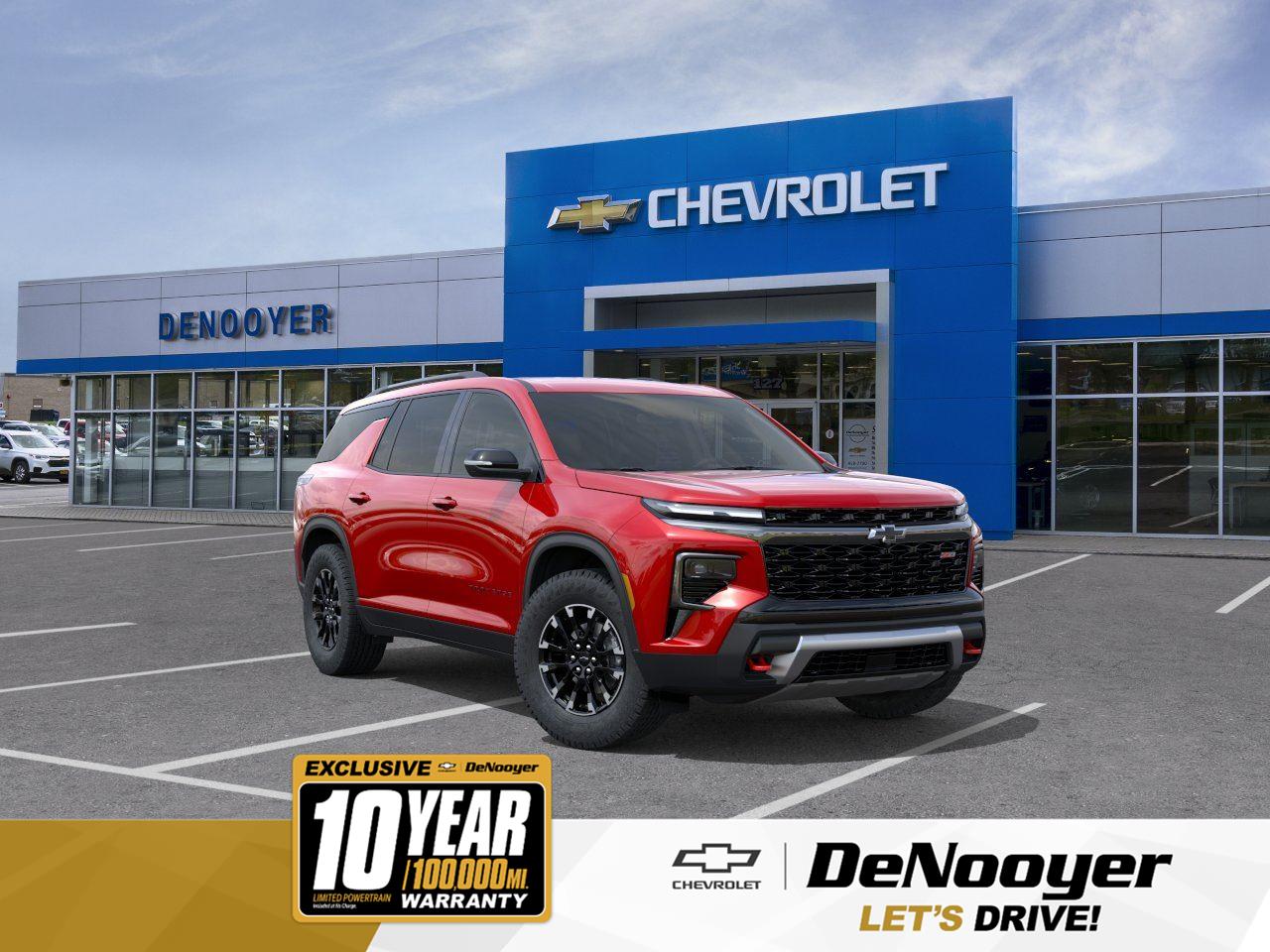 Radiant Red Tintcoat 2026 Chevrolet Traverse Z71 AWD SUV / Crossover Four-Wheel Drive 8-Speed Automatic