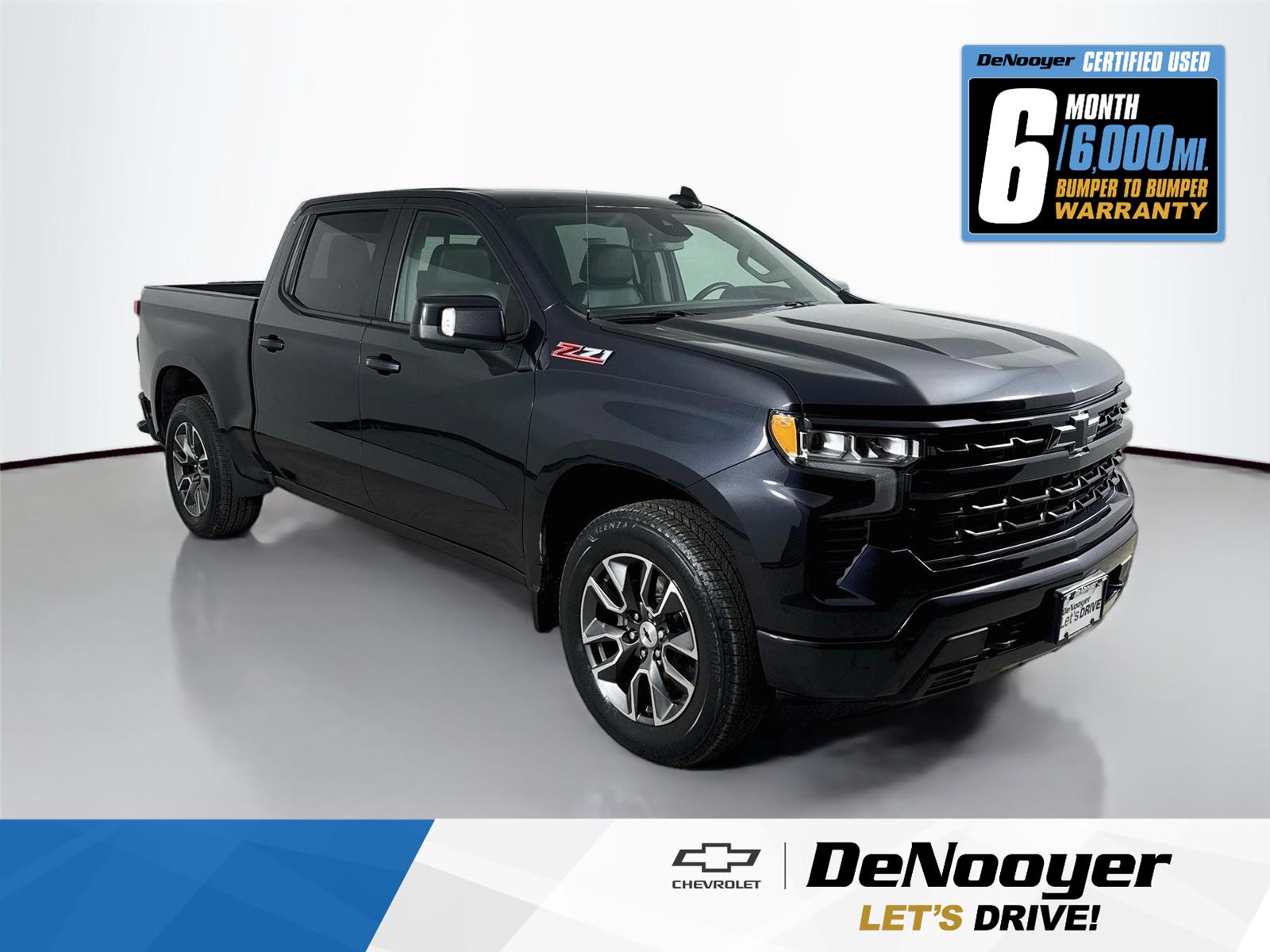 Dark Ash Metallic 2022 Chevrolet Silverado 1500 Pickup Truck Four-Wheel Drive Automatic