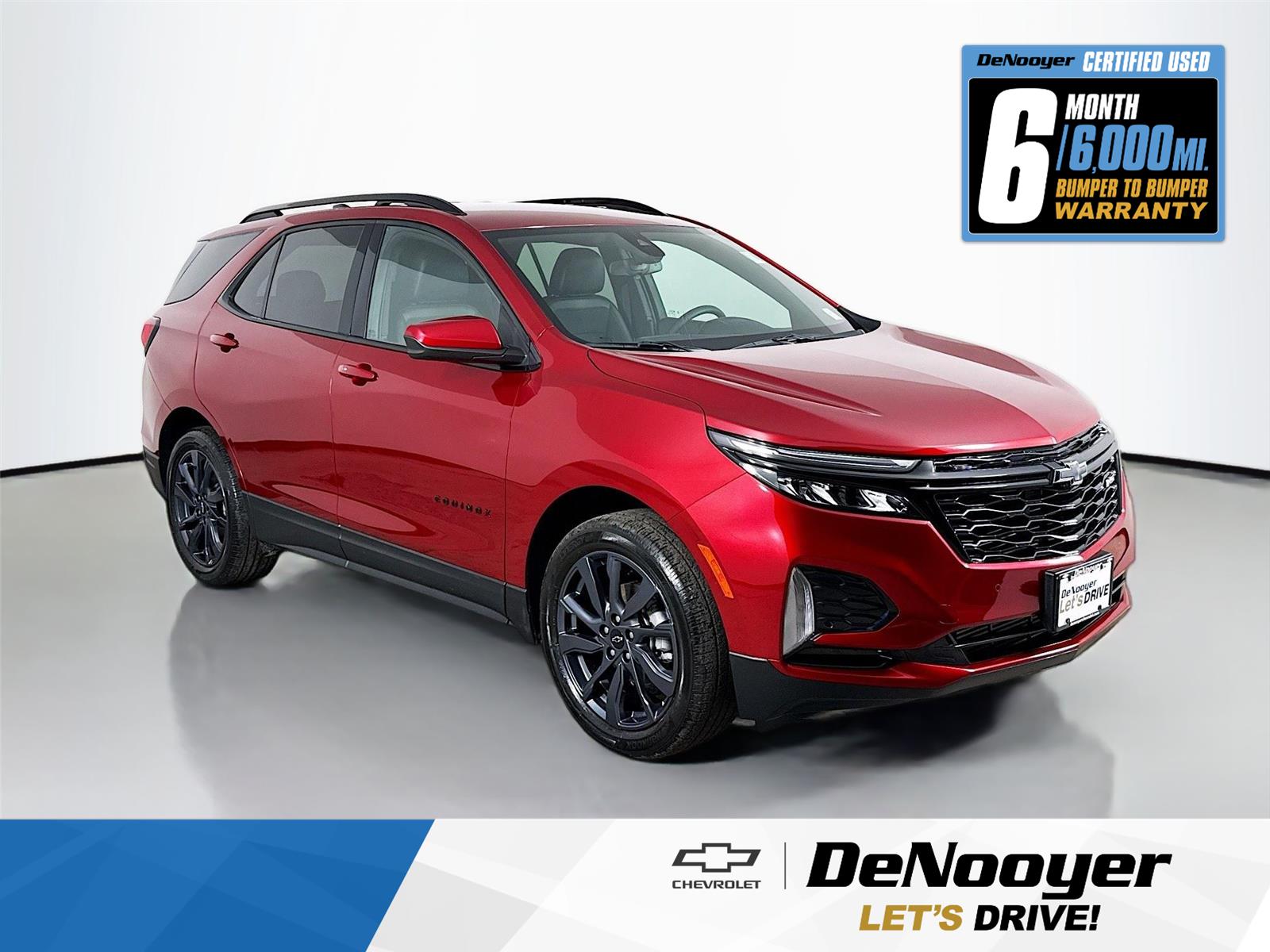 Radiant Red Tintcoat 2024 Chevrolet Equinox SUV / Crossover Four-Wheel Drive 6-Speed Automatic Overdrive