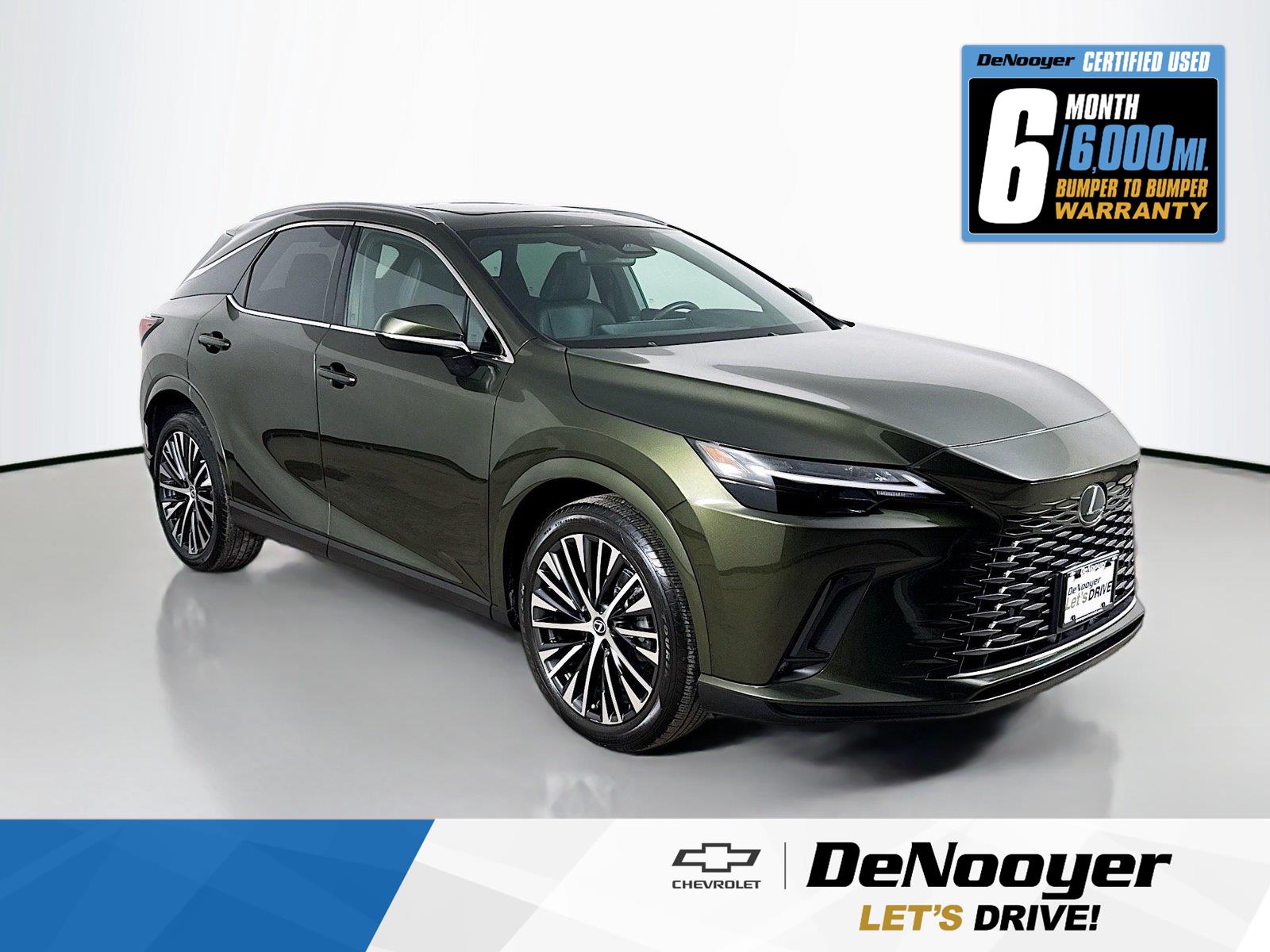 Nori Green Pearl 2023 Lexus RX SUV / Crossover Front-Wheel Drive Automatic