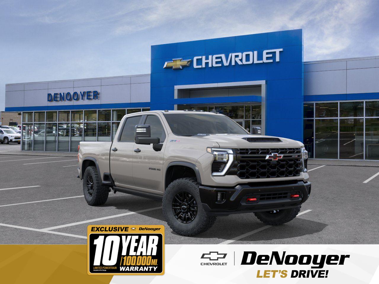 WHT SANDS 2026 Chevrolet Silverado 2500HD ZR2 Crew Cab 4WD Pickup Truck Four-Wheel Drive Automatic