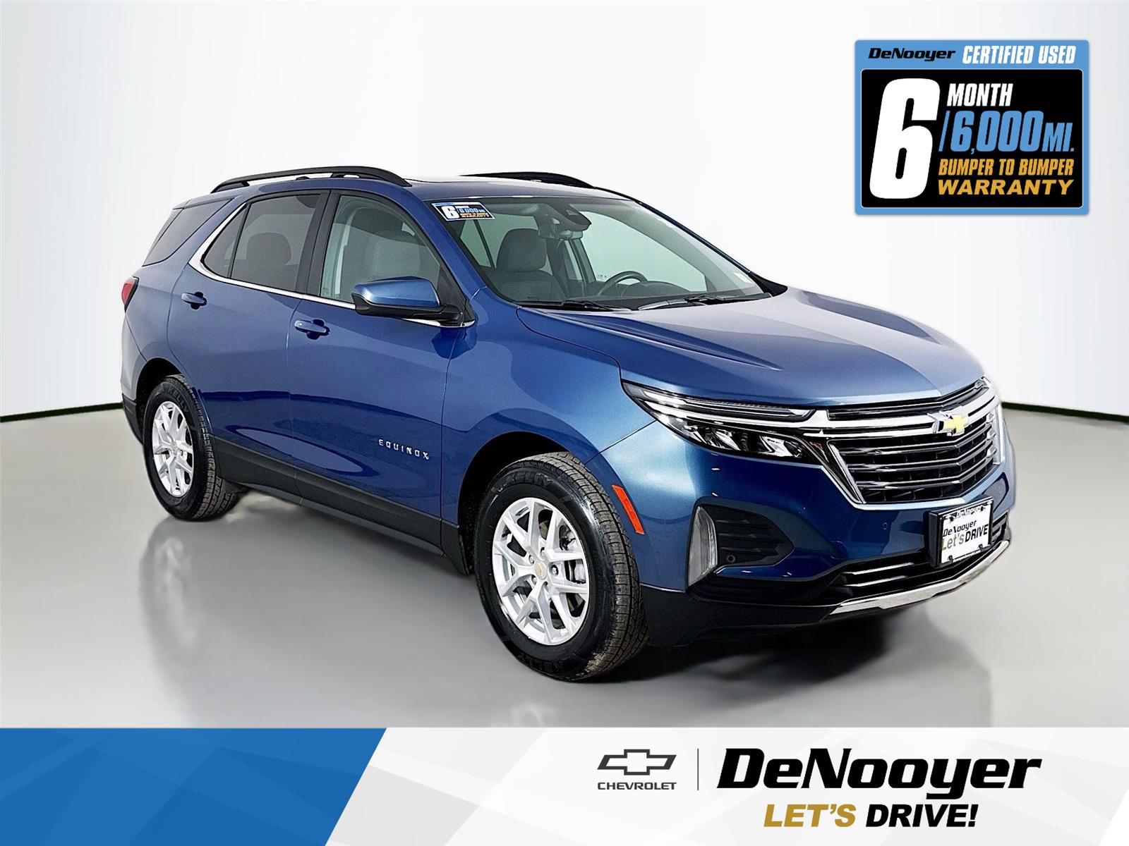 Lakeshore Blue Metallic 2024 Chevrolet Equinox SUV / Crossover Four-Wheel Drive 6-Speed Automatic Overdrive