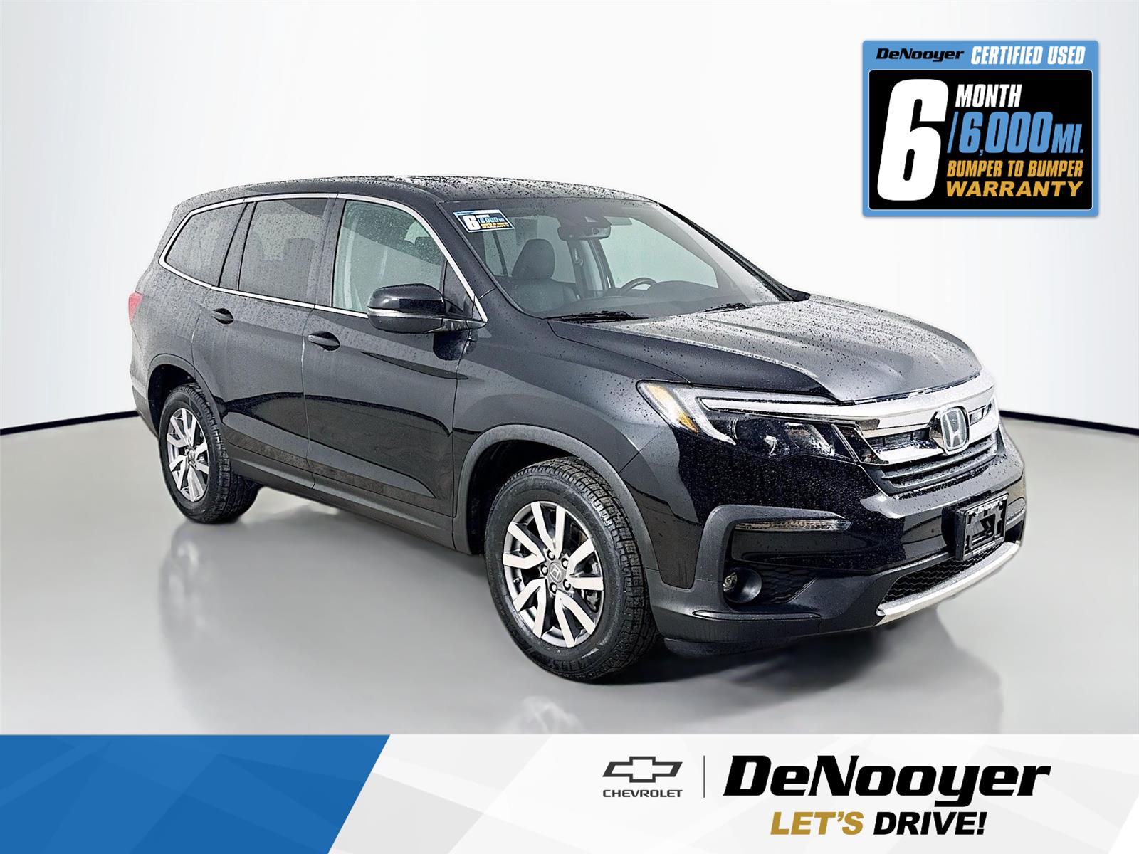 Crystal Black Pearl 2021 Honda Pilot SUV / Crossover All-Wheel Drive 9-Speed Automatic