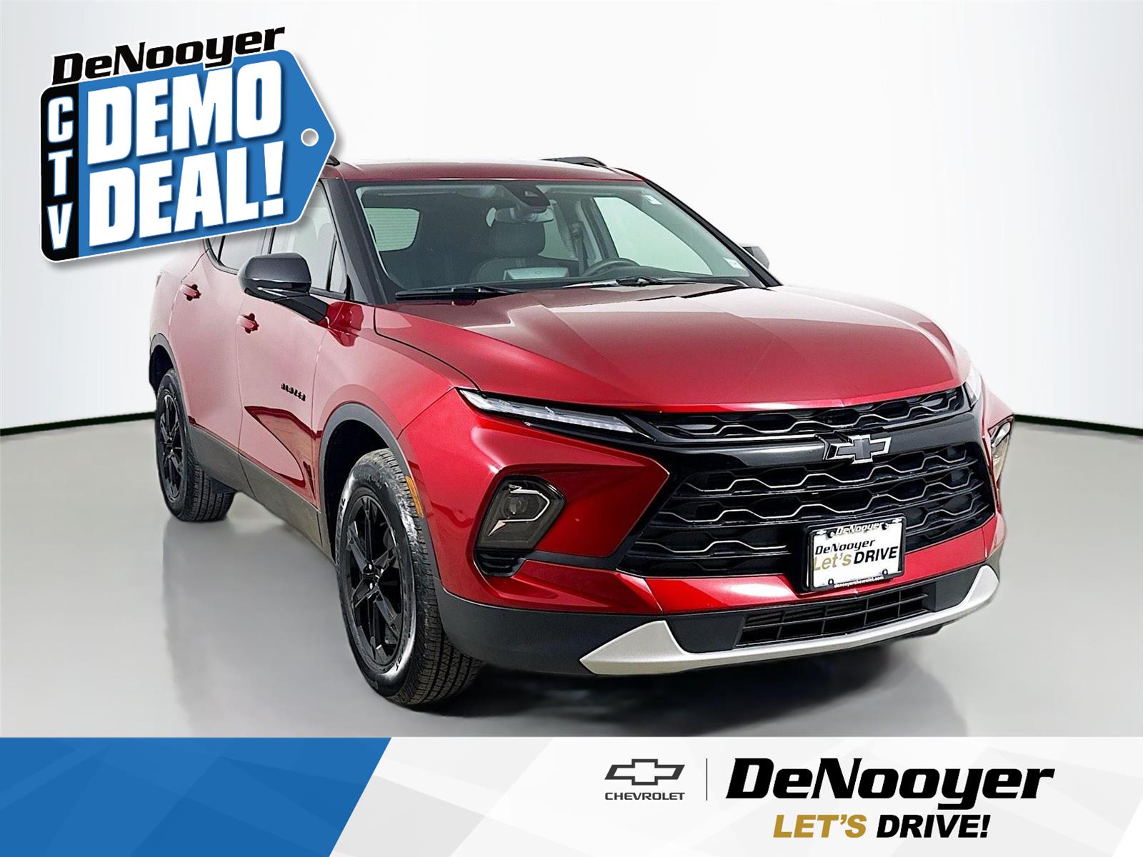 Radiant Red Tintcoat 2025 Chevrolet Blazer SUV / Crossover All-Wheel Drive 9-Speed Automatic