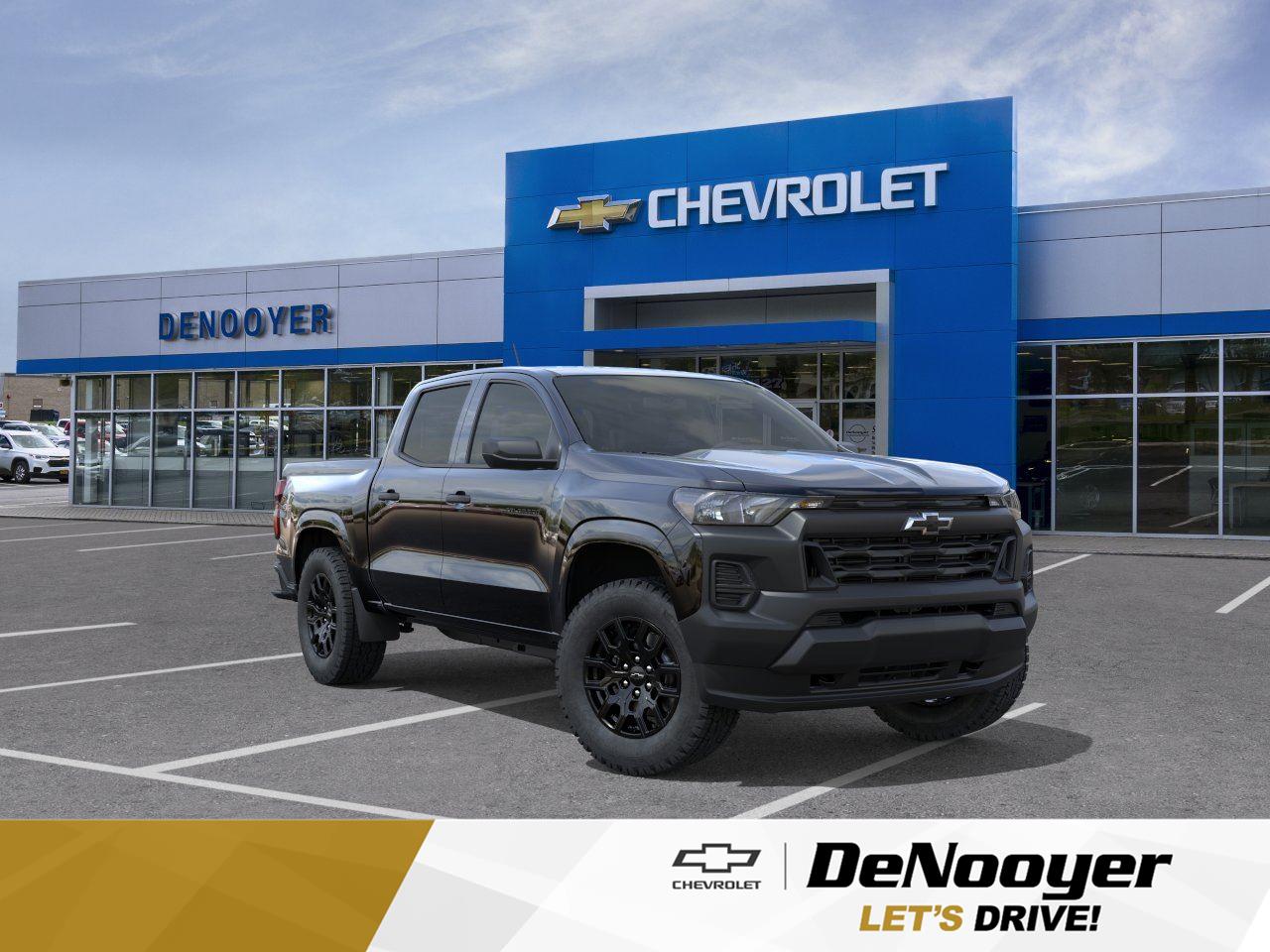 Black (BLK) 2026 Chevrolet Colorado Pickup Truck Four-Wheel Drive 8-Speed Automatic