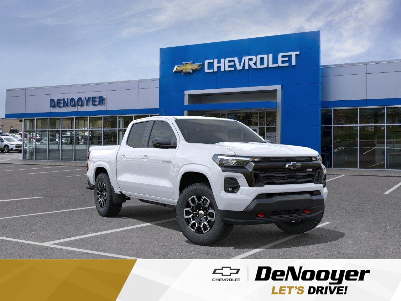 Summit White 2026 Chevrolet Colorado Pickup Truck Four-Wheel Drive 8-Speed Automatic