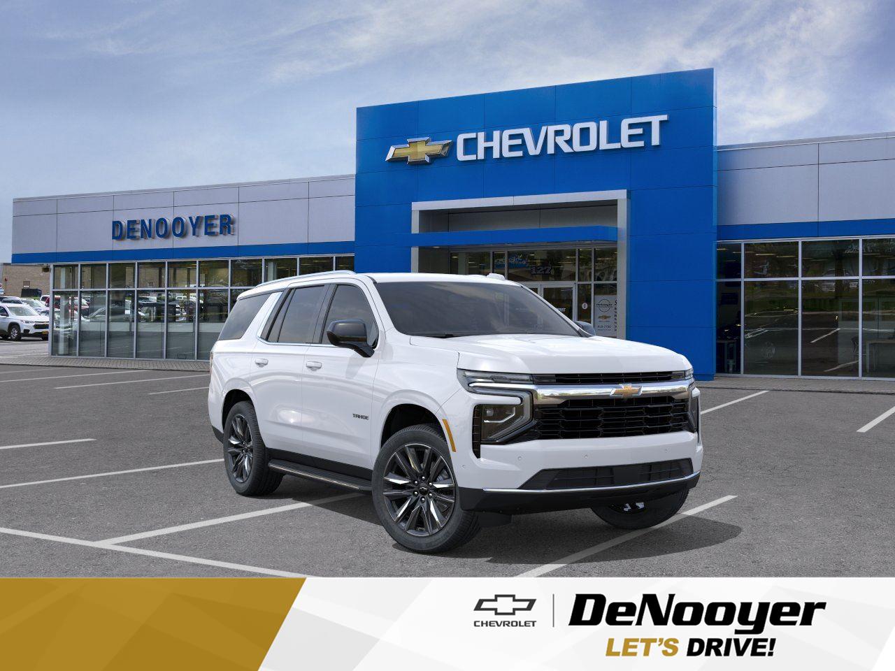 Summit White 2026 Chevrolet Tahoe SUV / Crossover Four-Wheel Drive Automatic
