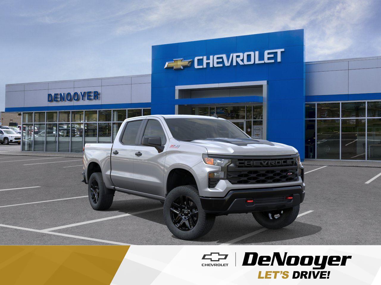 Sterling Gray Metallic 2026 Chevrolet Silverado 1500 Pickup Truck Four-Wheel Drive Automatic