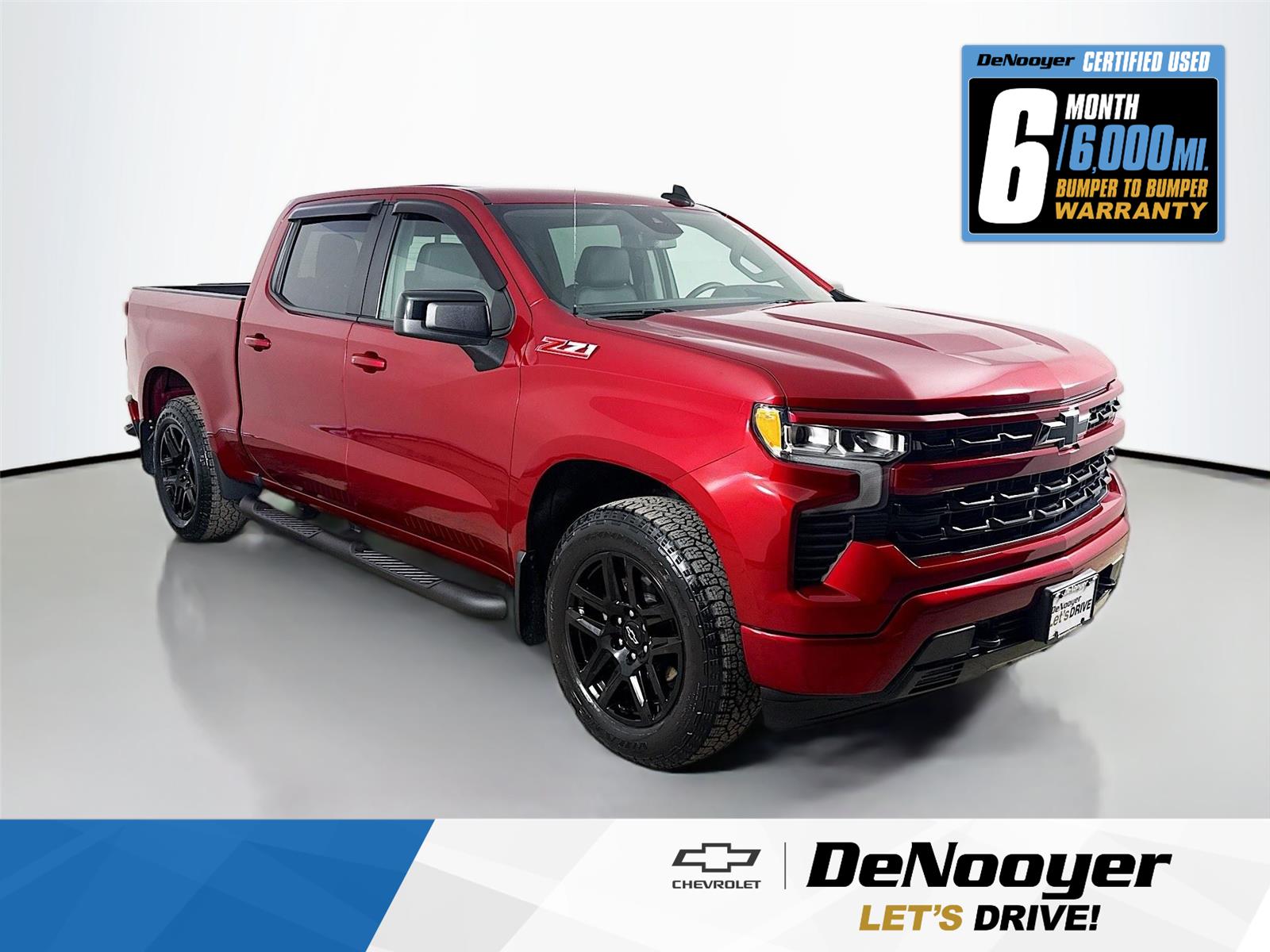 Radiant Red Tintcoat 2023 Chevrolet Silverado 1500 Pickup Truck Four-Wheel Drive Automatic