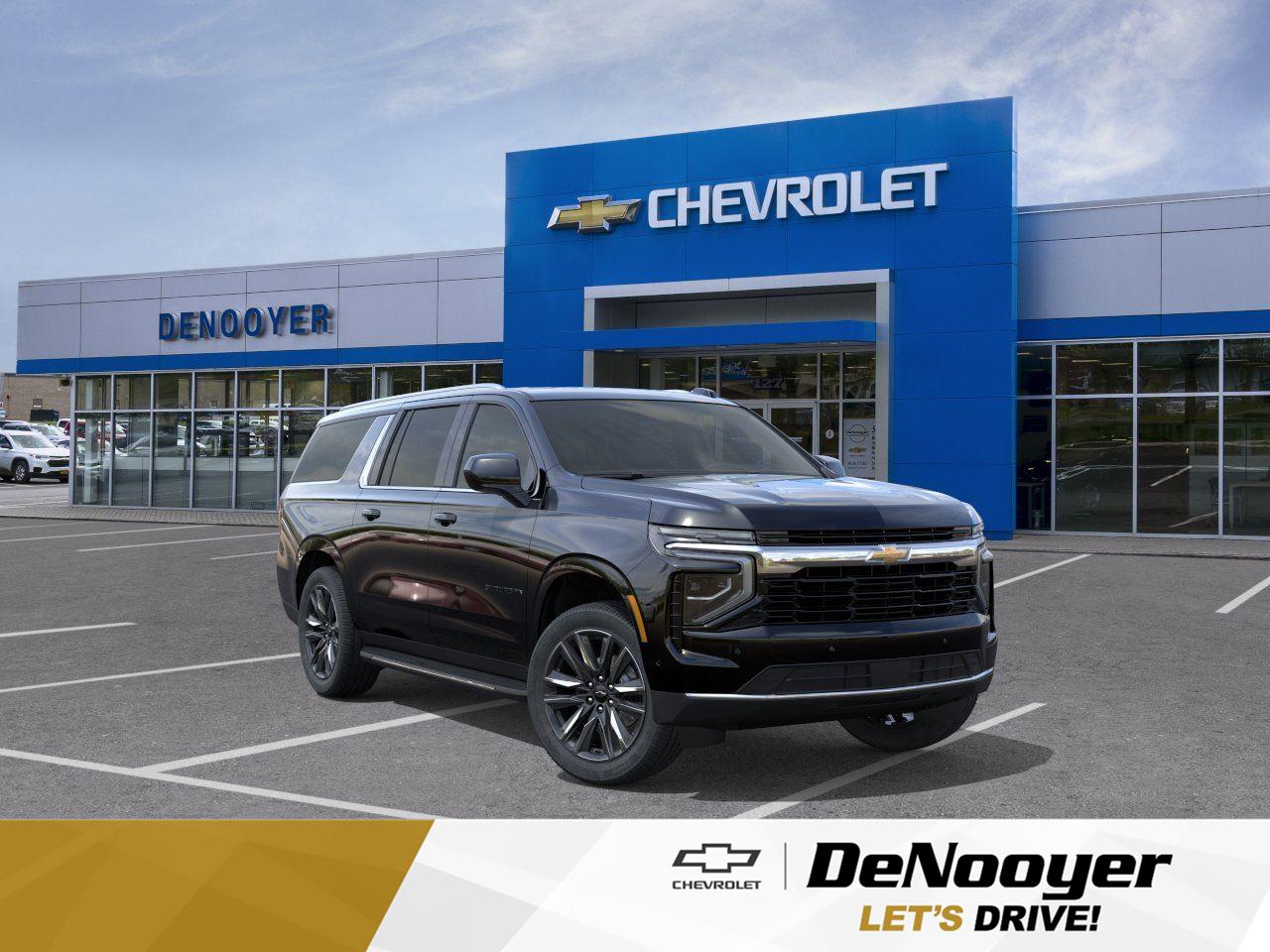 Black 2026 Chevrolet Suburban SUV / Crossover Four-Wheel Drive Automatic