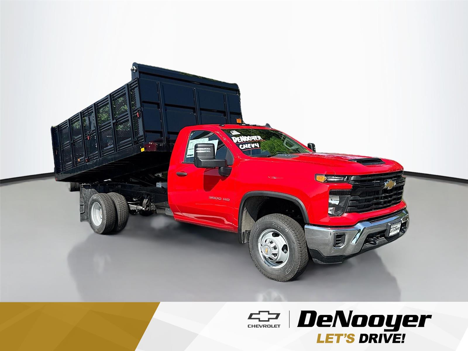Red Hot 2026 Chevrolet Silverado 3500HD Chassis Pickup Truck Four-Wheel Drive Automatic