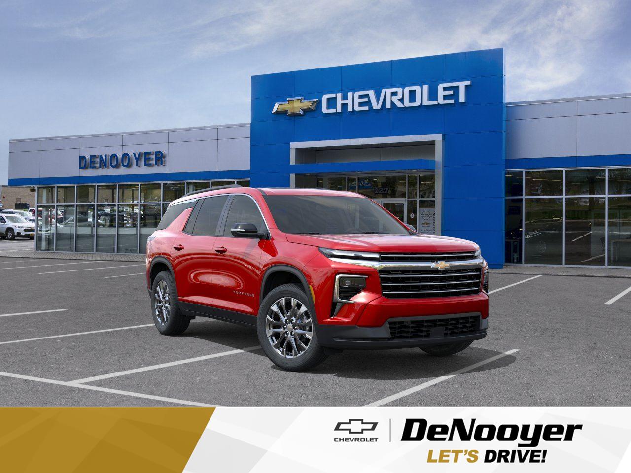 Radiant Red Tintcoat 2026 Chevrolet Traverse SUV / Crossover Four-Wheel Drive 8-Speed Automatic
