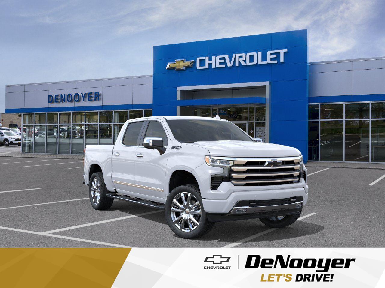 Polar White Tricoat 2026 Chevrolet Silverado 1500 Pickup Truck Four-Wheel Drive Automatic