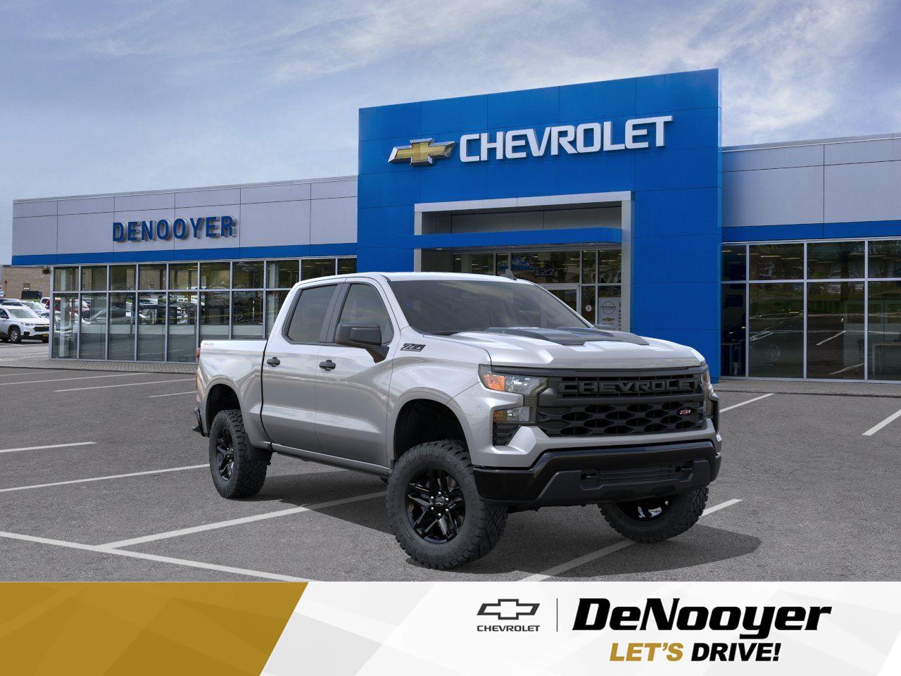 Sterling Gray Metallic 2026 Chevrolet Silverado 1500 Pickup Truck Four-Wheel Drive Automatic