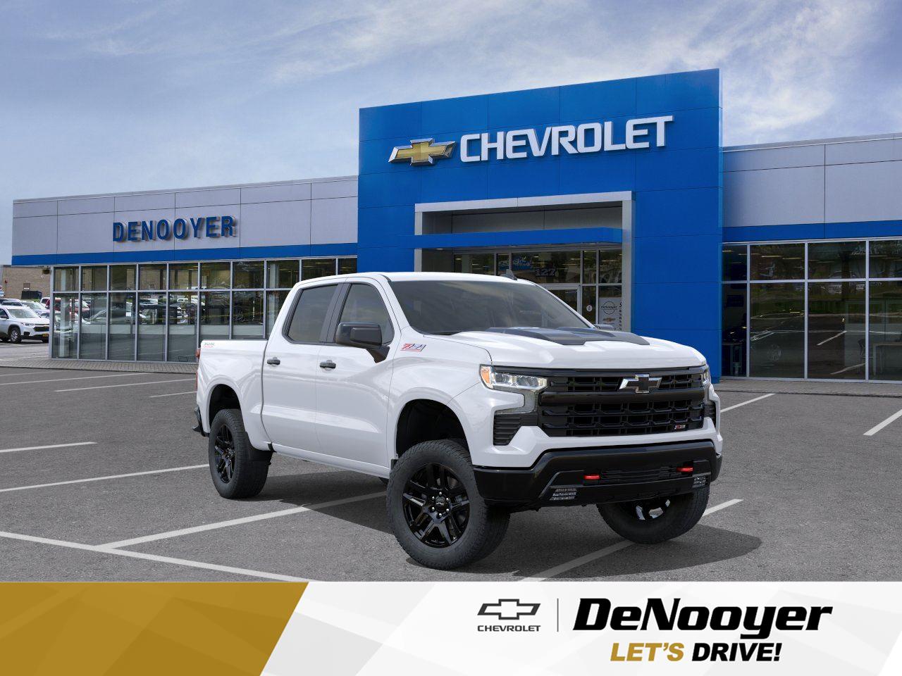 Summit White 2026 Chevrolet Silverado 1500 Pickup Truck Four-Wheel Drive Automatic