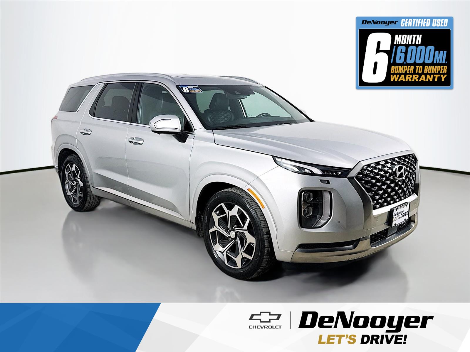Typhoon Silver 2022 Hyundai Palisade SUV / Crossover All-Wheel Drive Automatic