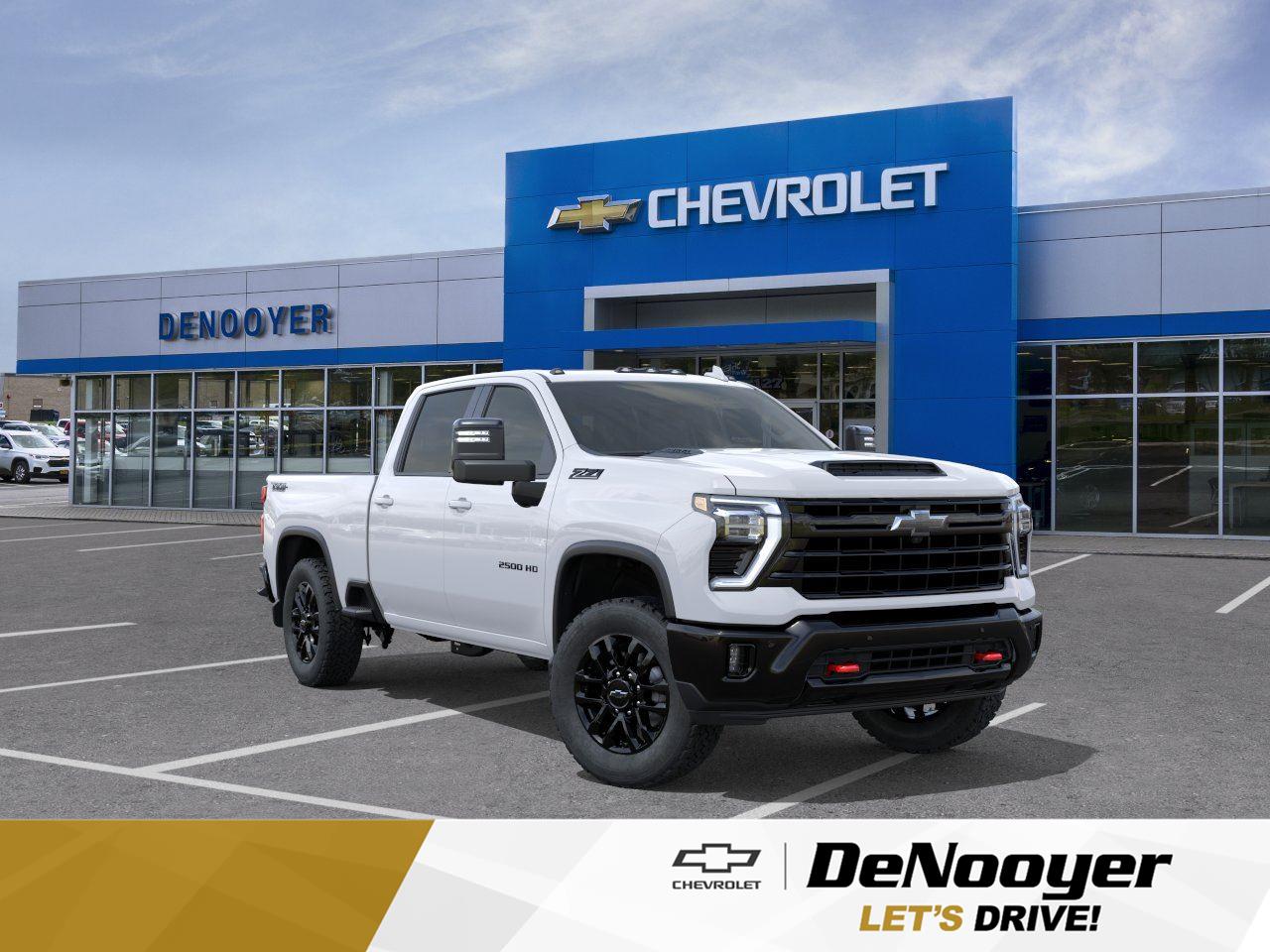 Summit White 2026 Chevrolet Silverado 2500HD Pickup Truck Four-Wheel Drive Automatic