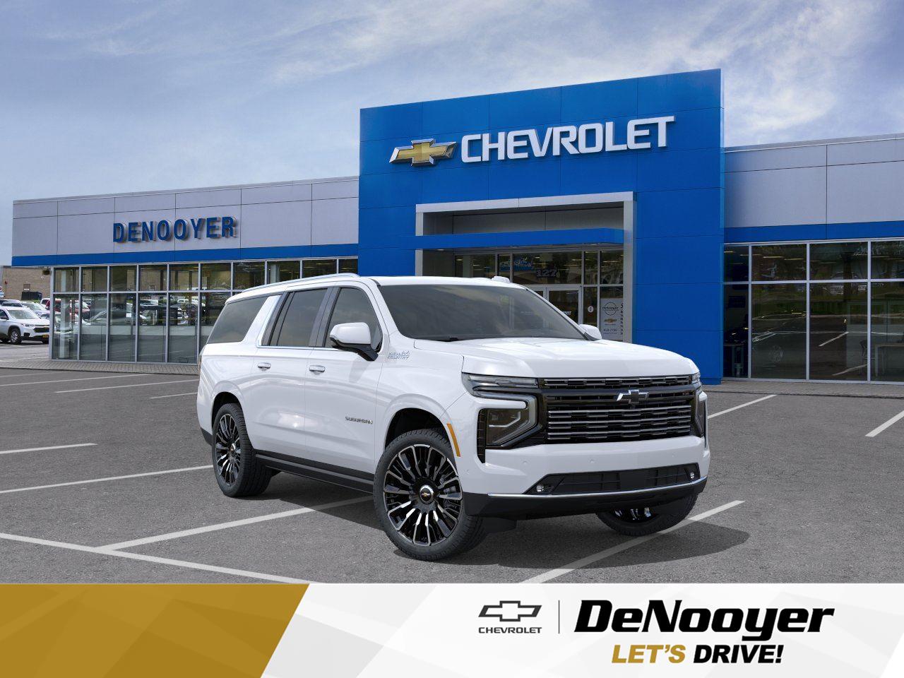 Polar White Tricoat 2026 Chevrolet Suburban SUV / Crossover Four-Wheel Drive Automatic