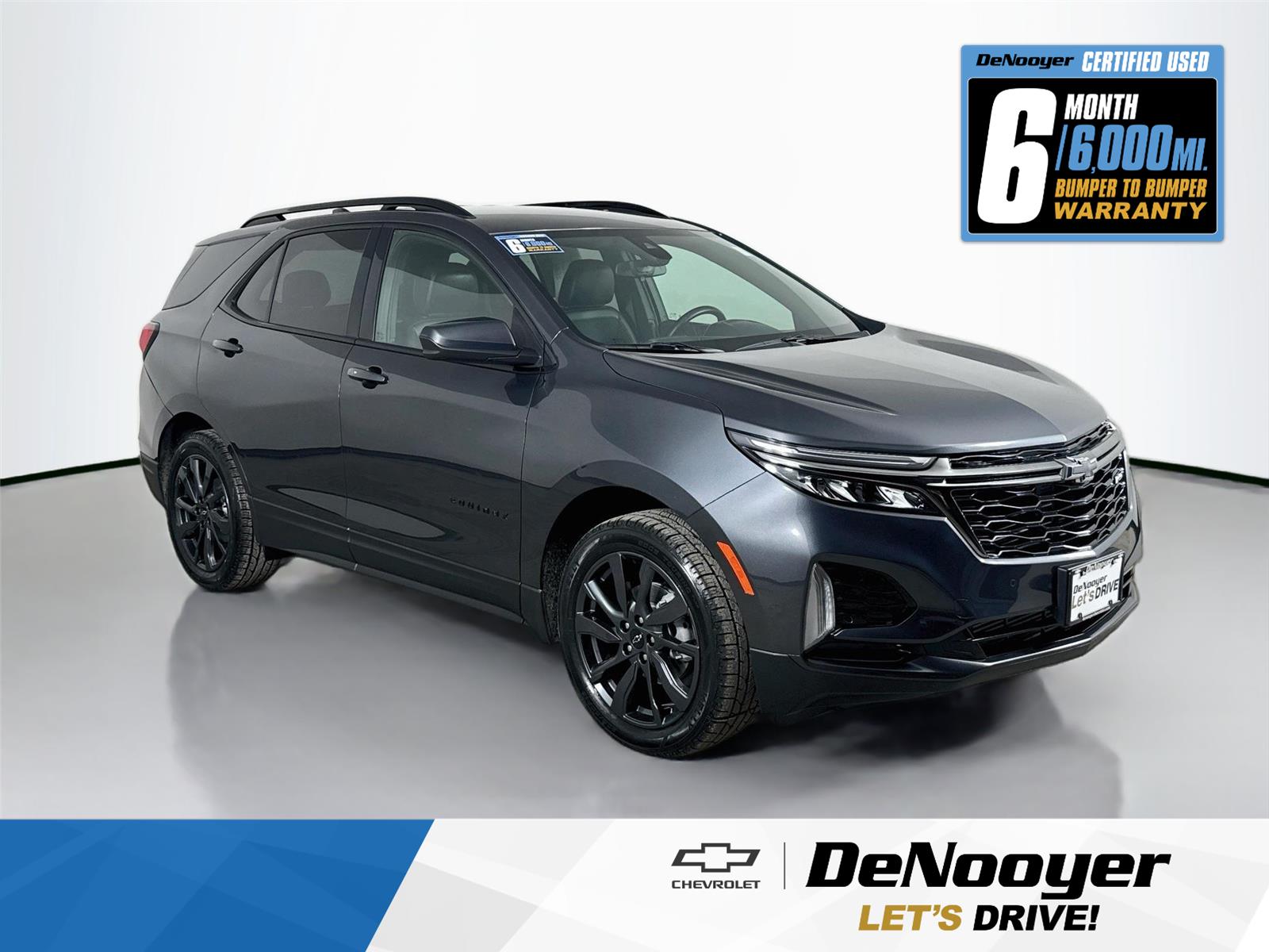 Iron Gray Metallic 2023 Chevrolet Equinox SUV / Crossover Four-Wheel Drive 6-Speed Automatic Overdrive