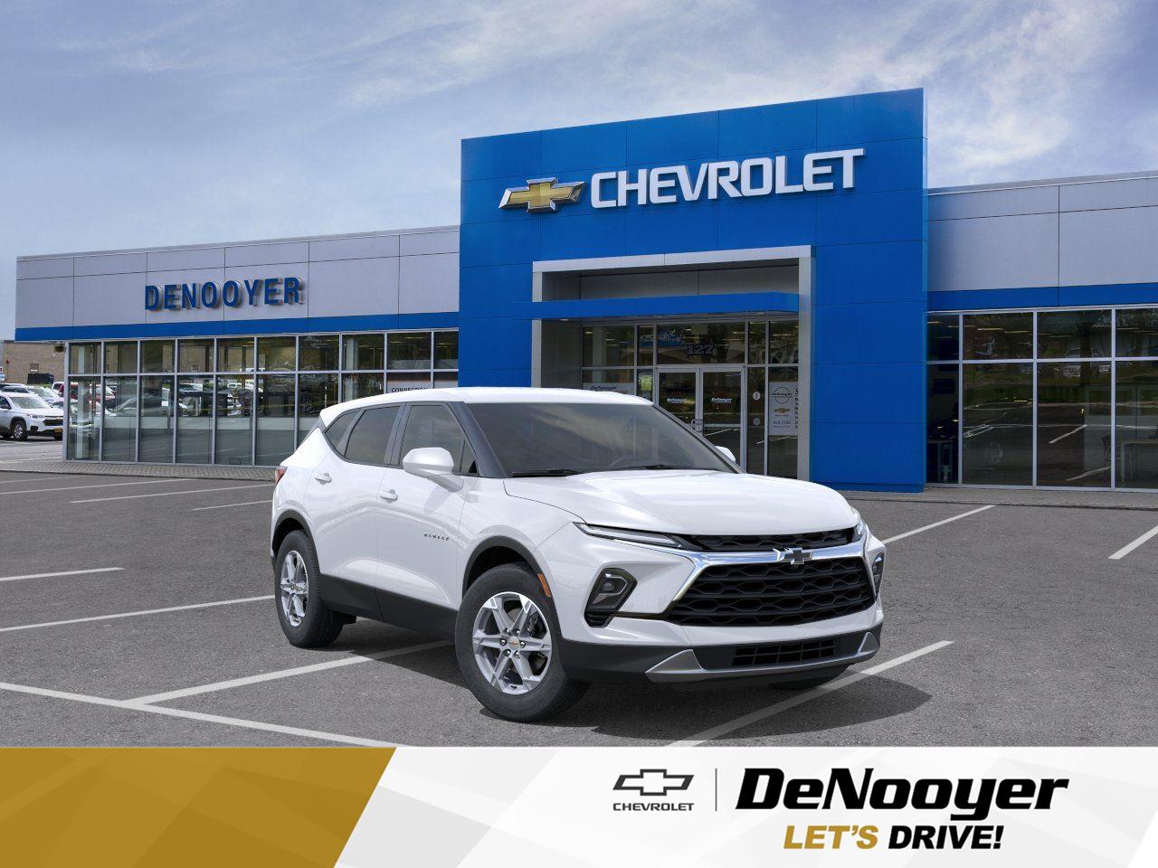 Summit White 2026 Chevrolet Blazer SUV / Crossover 9-Speed Automatic