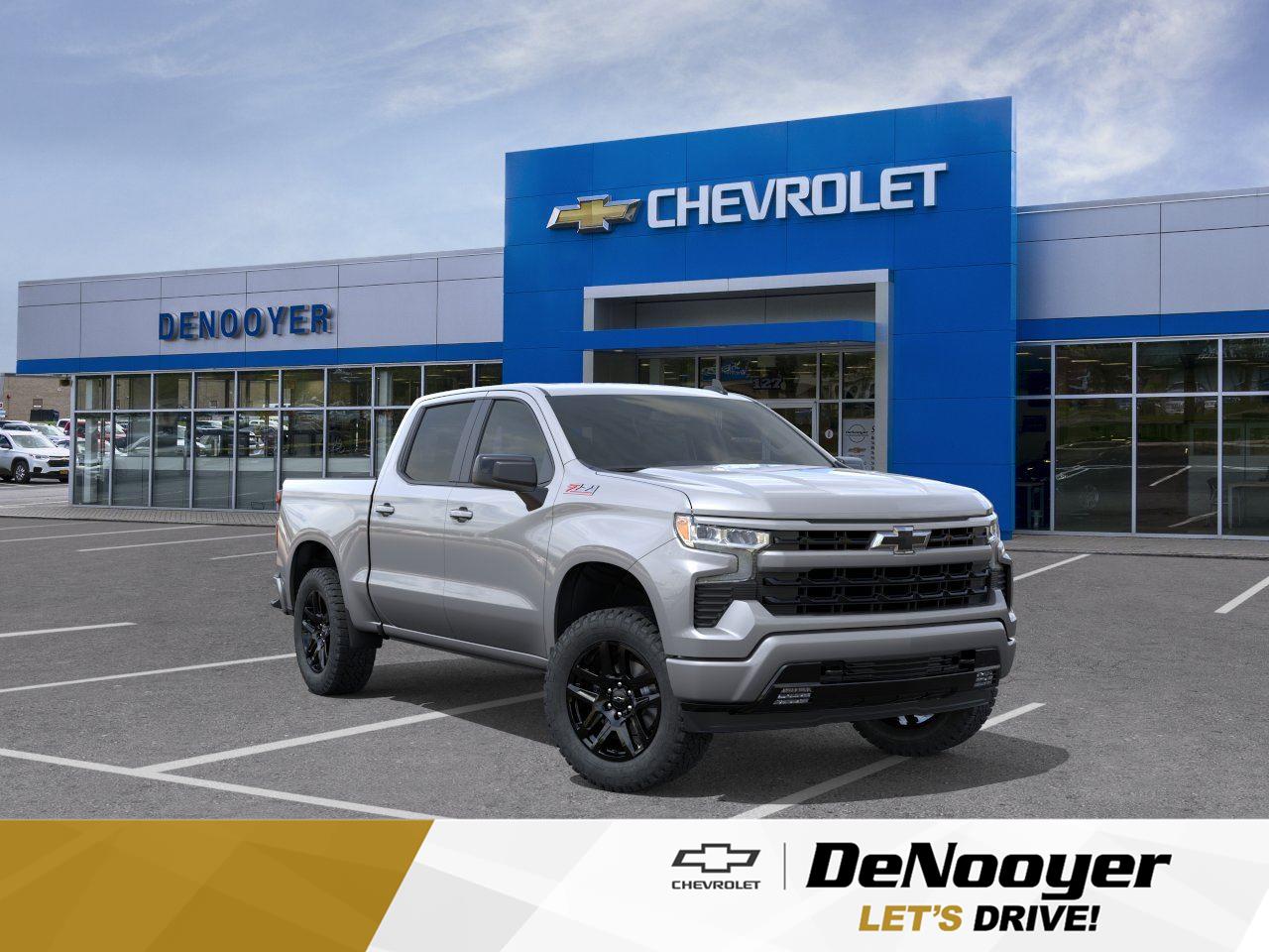 Sterling Gray Metallic 2026 Chevrolet Silverado 1500 Pickup Truck Four-Wheel Drive Automatic